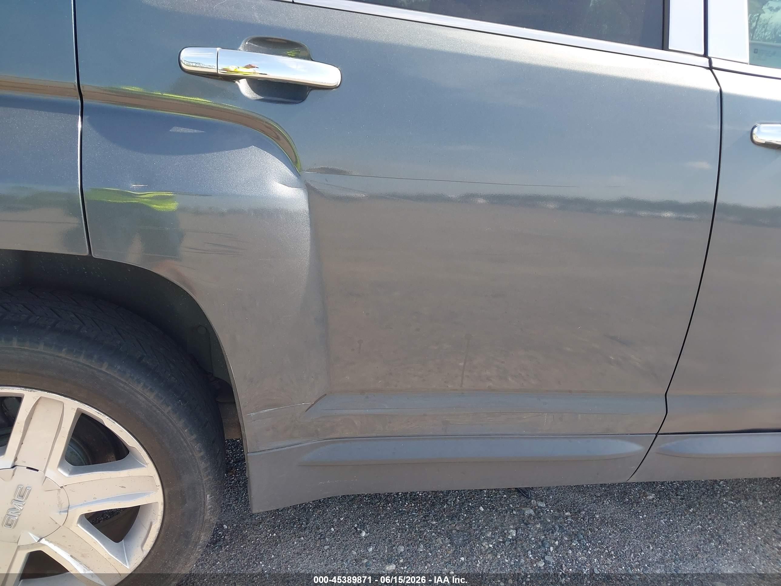 2011 Gmc Terrain Slt-1 Gray vin: 2CTALUEC0B6391557