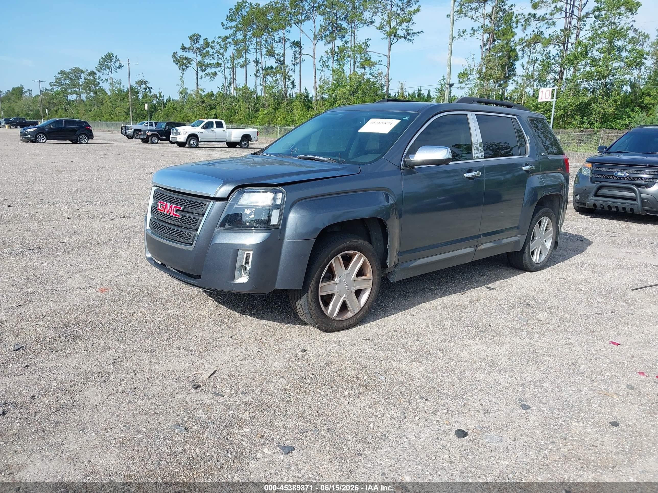 2011 Gmc Terrain Slt-1 Gray vin: 2CTALUEC0B6391557
