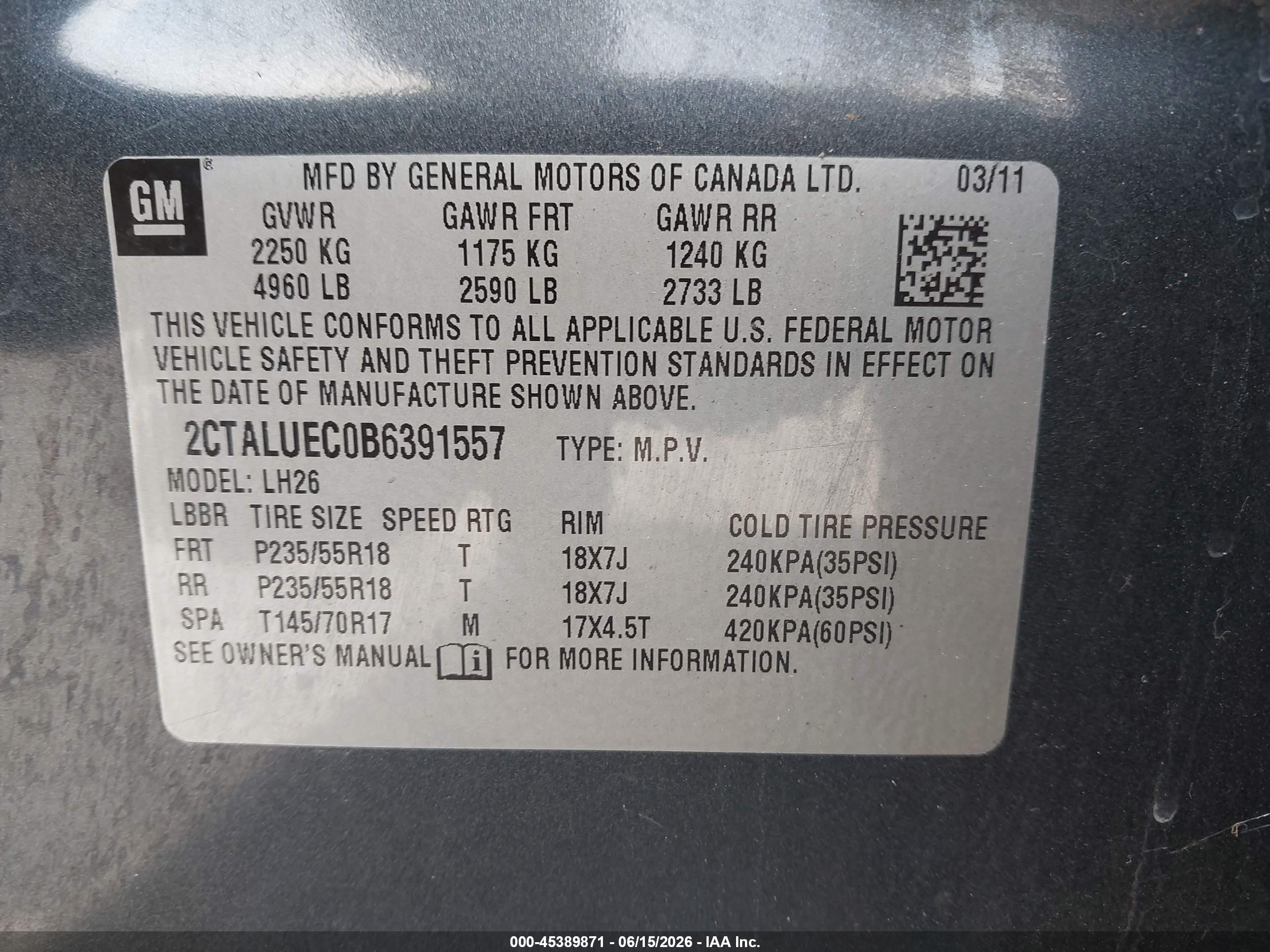 2011 Gmc Terrain Slt-1 Gray vin: 2CTALUEC0B6391557