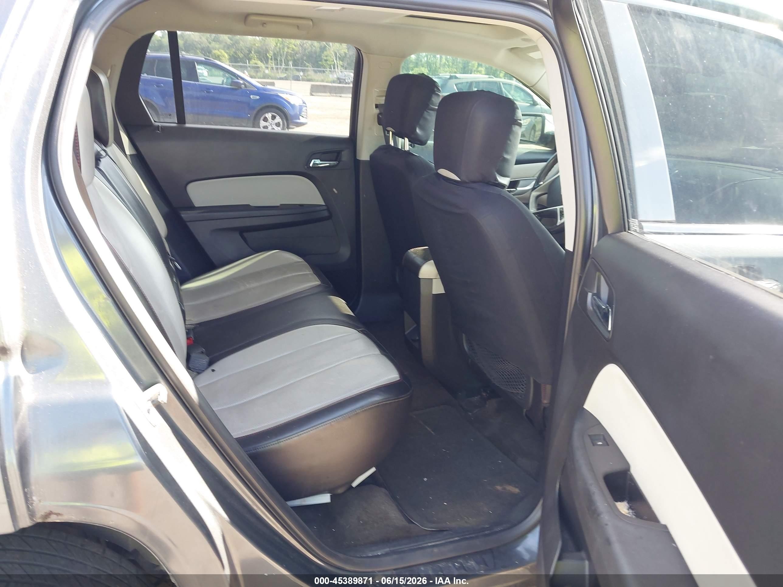 2011 Gmc Terrain Slt-1 Gray vin: 2CTALUEC0B6391557