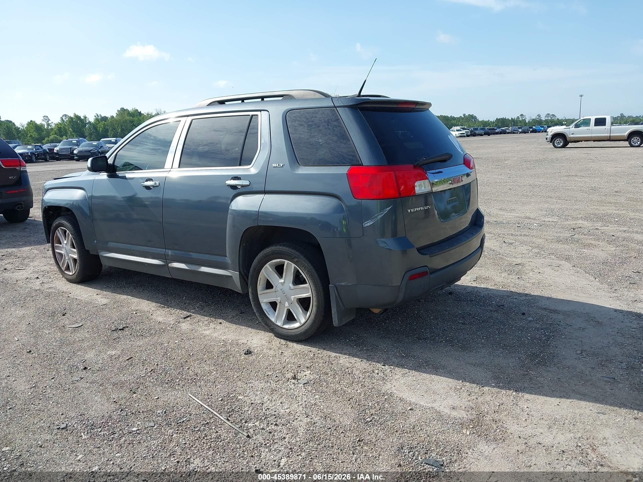 2011 Gmc Terrain Slt-1 Gray vin: 2CTALUEC0B6391557