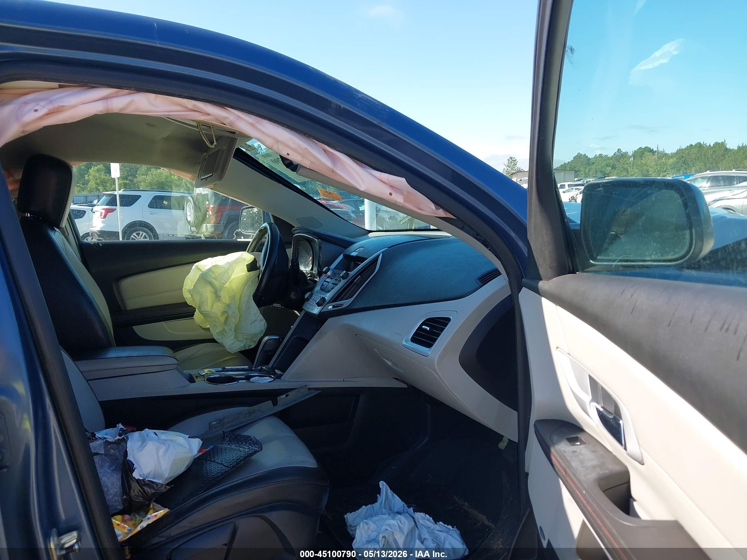 2011 Gmc Terrain Slt-1 Light Blue vin: 2CTALUEC1B6211874