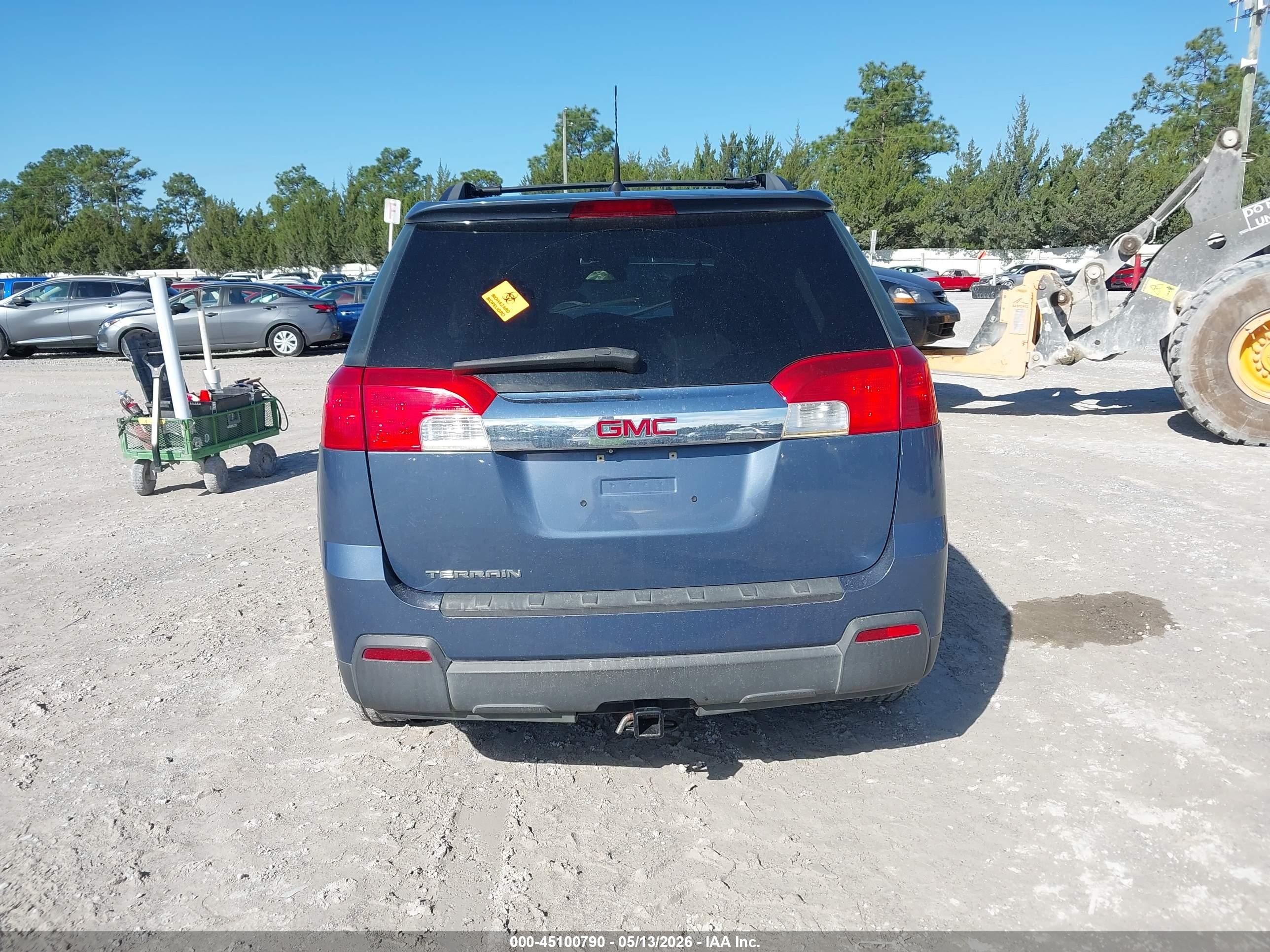 2011 Gmc Terrain Slt-1 Light Blue vin: 2CTALUEC1B6211874