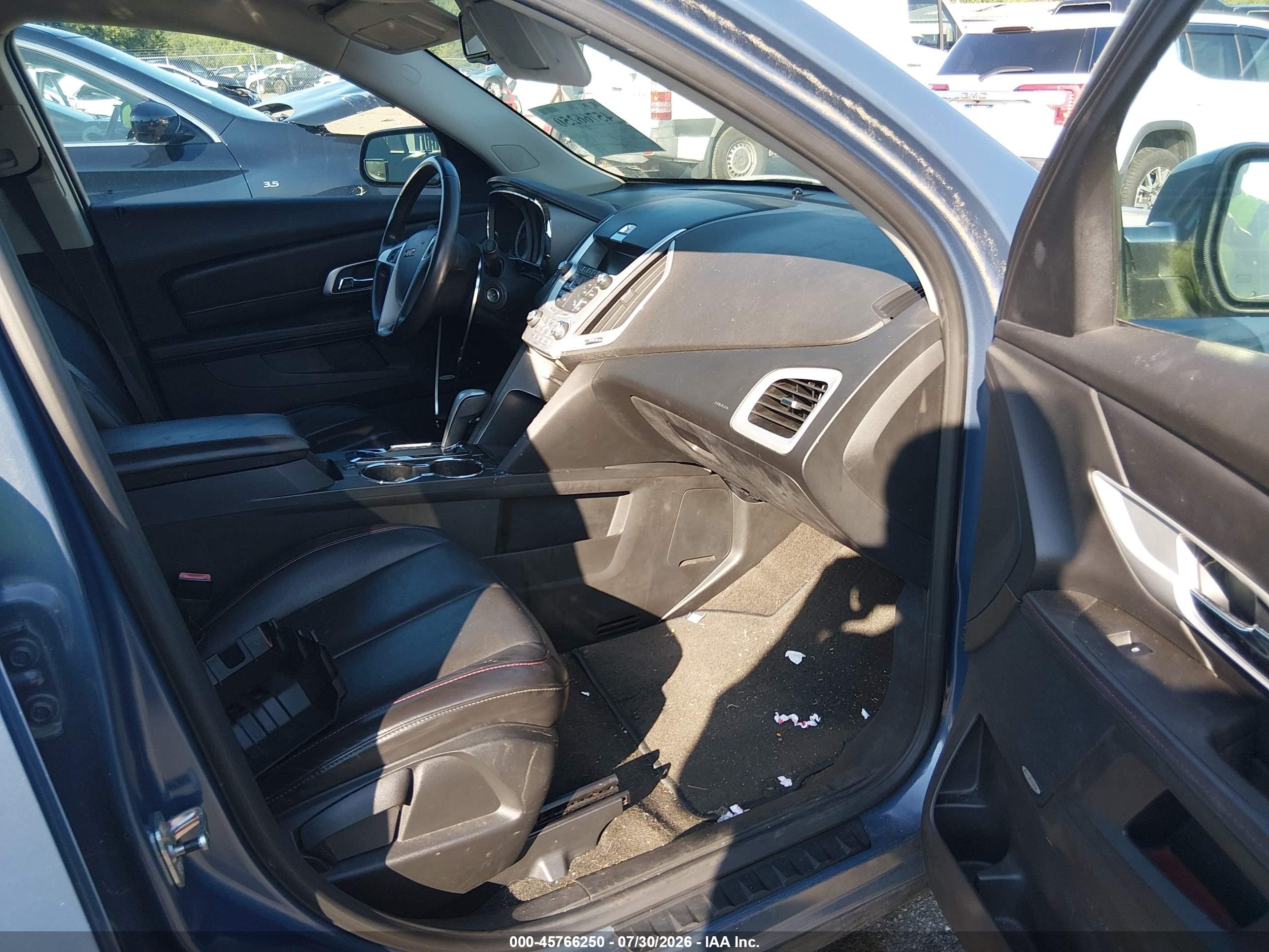2011 Gmc Terrain Slt-1 Blue vin: 2CTALUEC1B6295484