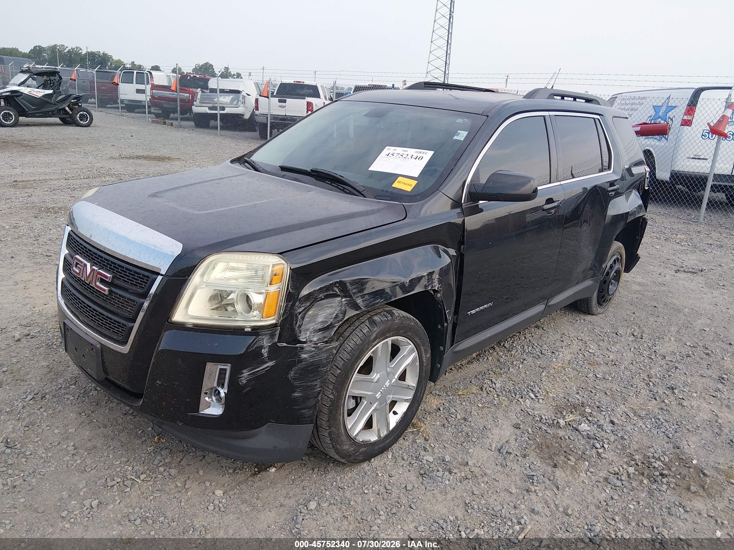 2011 Gmc Terrain Slt-1 Черный vin: 2CTALUEC1B6316771