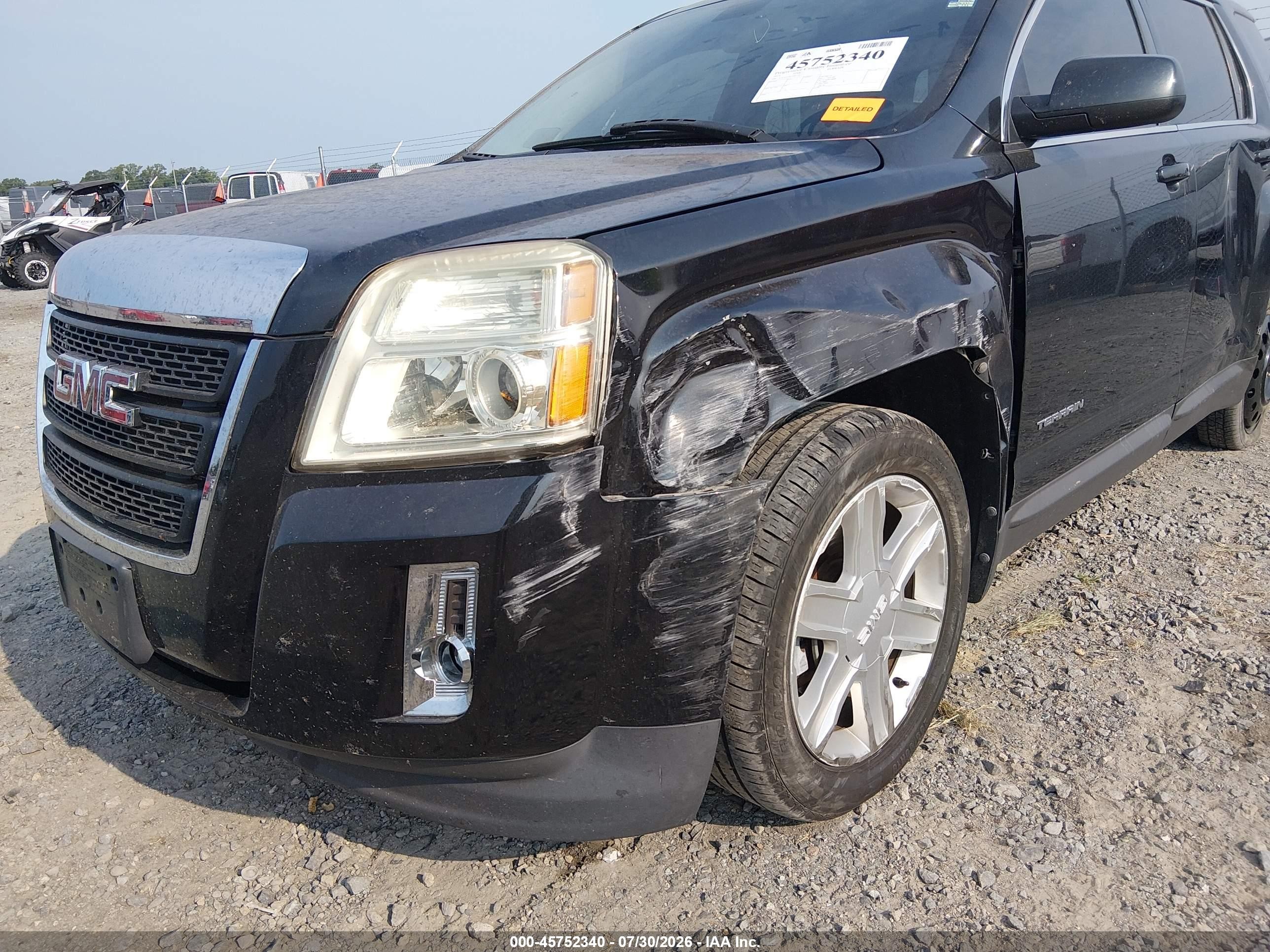 2011 Gmc Terrain Slt-1 Черный vin: 2CTALUEC1B6316771
