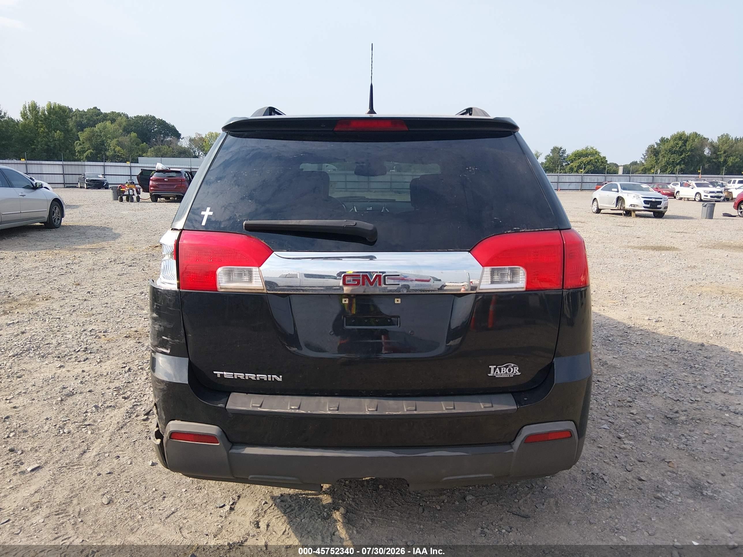 2011 Gmc Terrain Slt-1 Черный vin: 2CTALUEC1B6316771