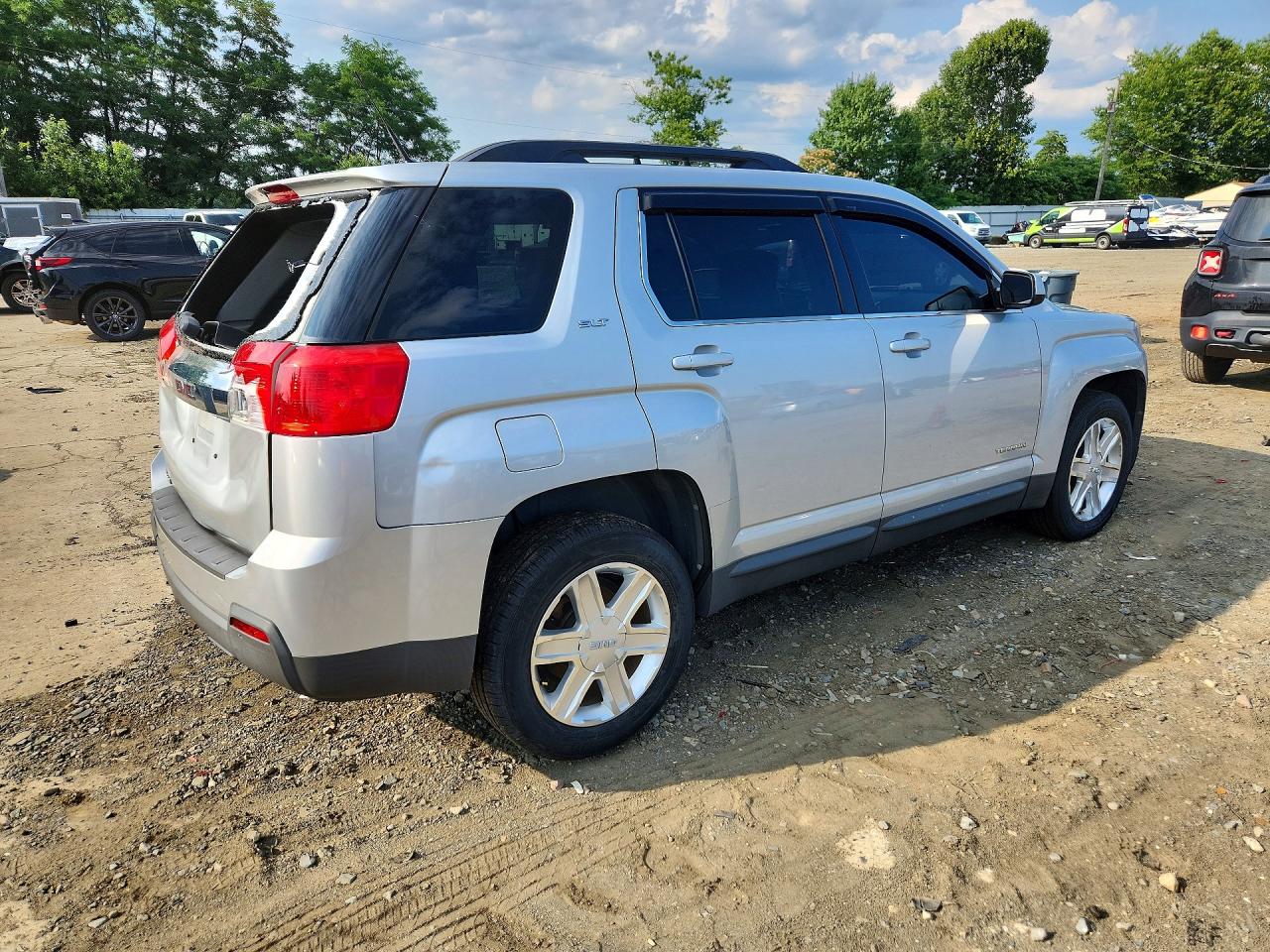 2011 Gmc Terrain Slt Серебряный vin: 2CTALUEC1B6356493