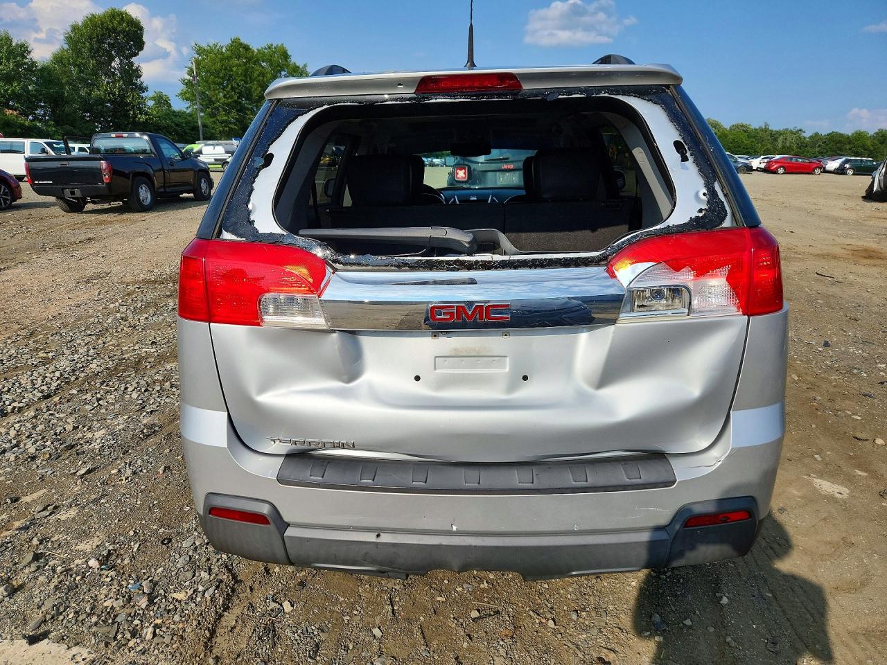 2011 Gmc Terrain Slt Серебряный vin: 2CTALUEC1B6356493