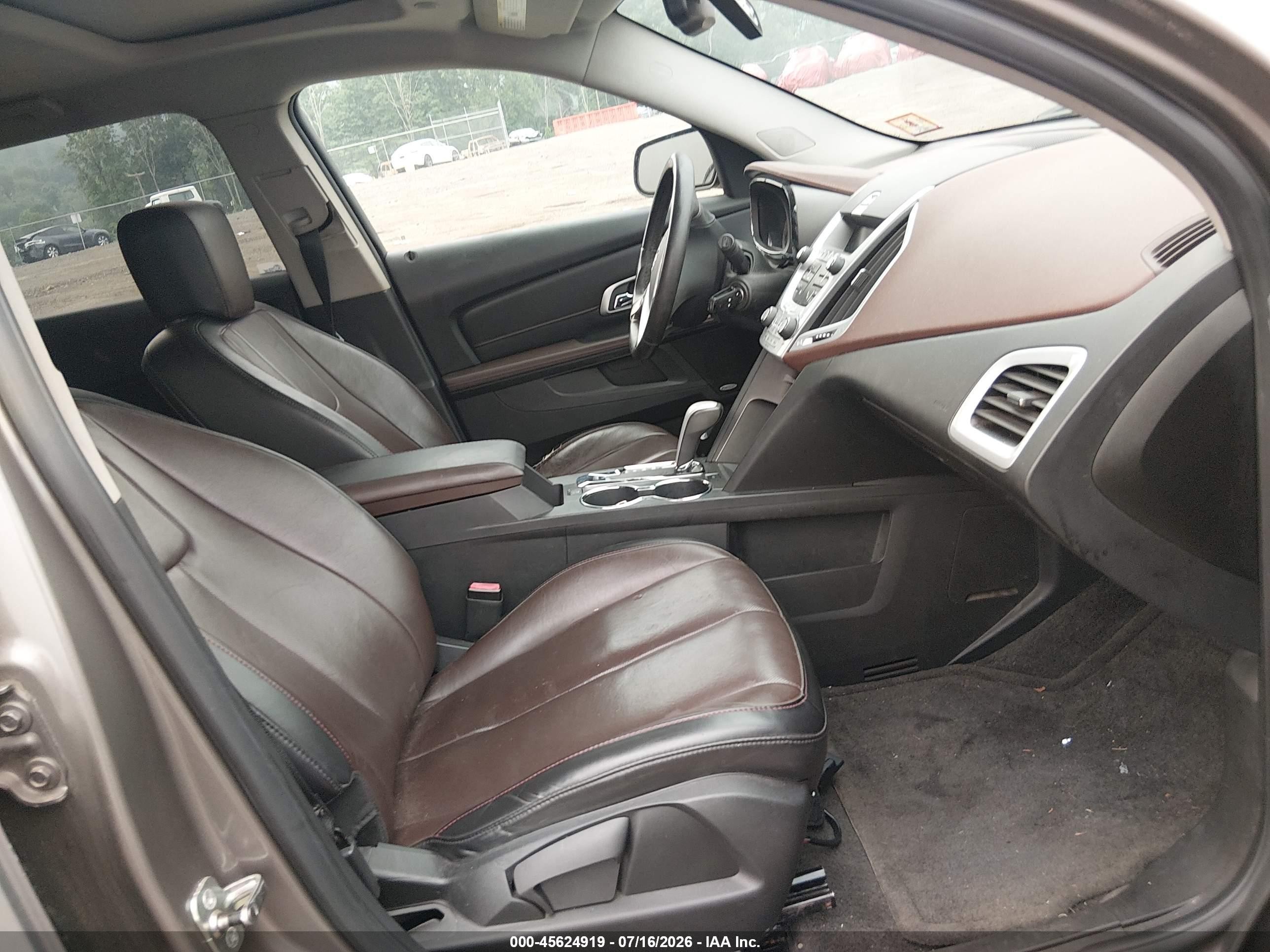 2011 Gmc Terrain Slt-1 Brown vin: 2CTALUEC1B6361418