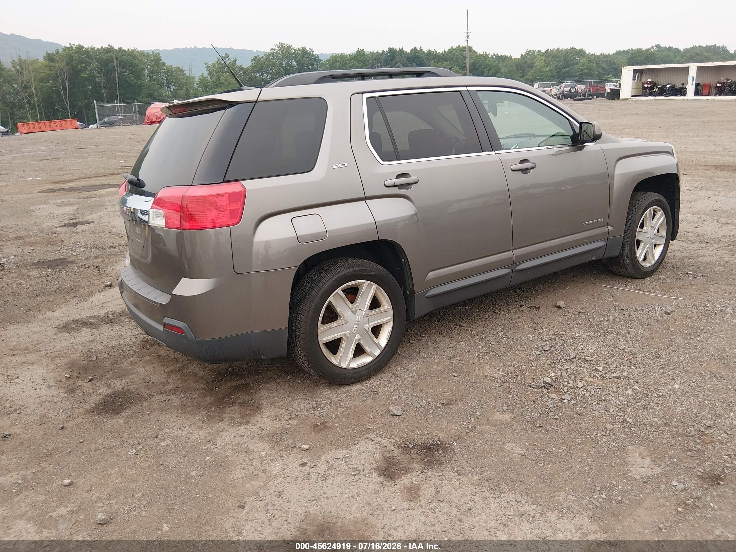 2011 Gmc Terrain Slt-1 Brown vin: 2CTALUEC1B6361418