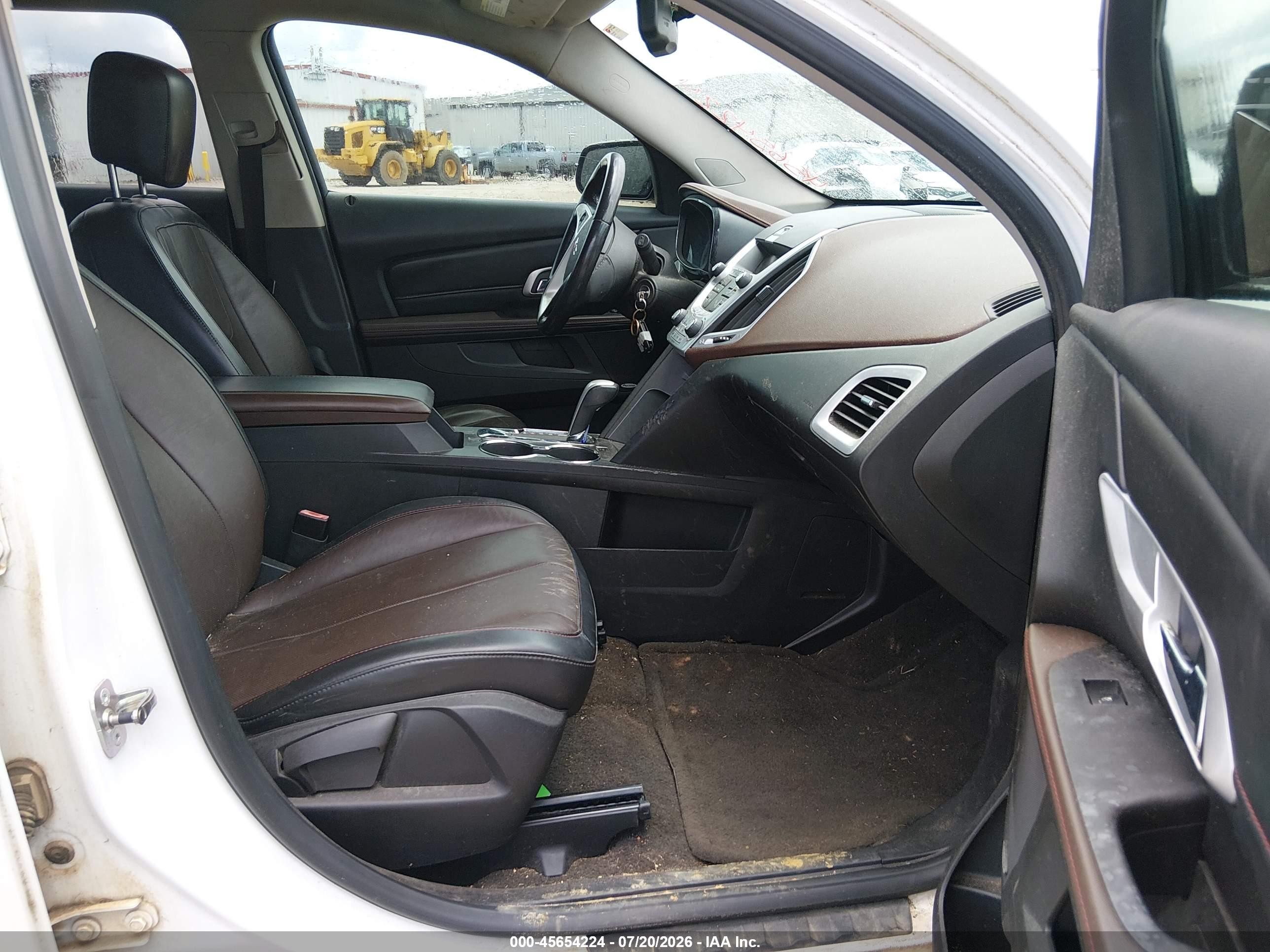2011 Gmc Terrain Slt-1 White vin: 2CTALUEC1B6426705