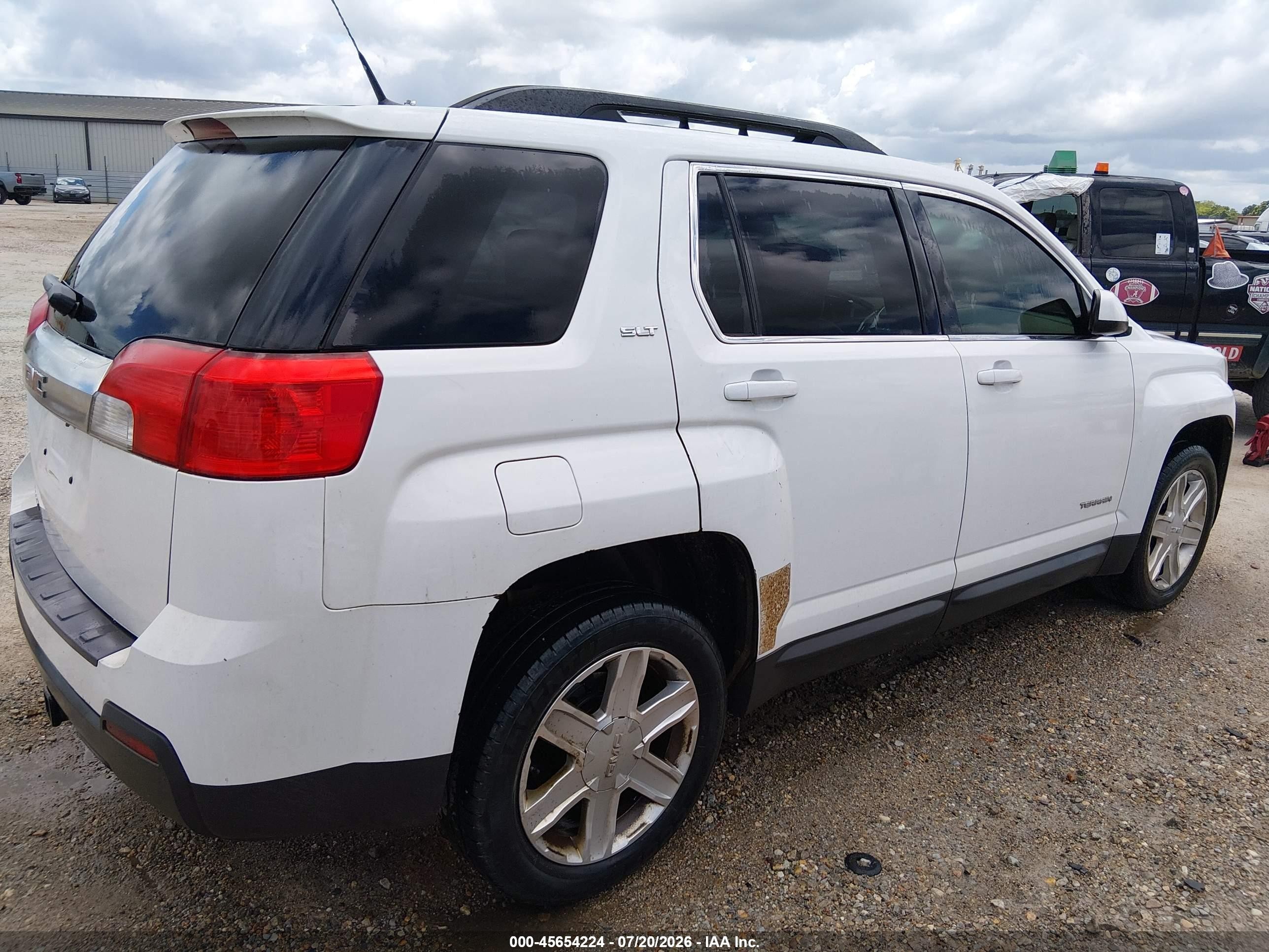 2011 Gmc Terrain Slt-1 White vin: 2CTALUEC1B6426705