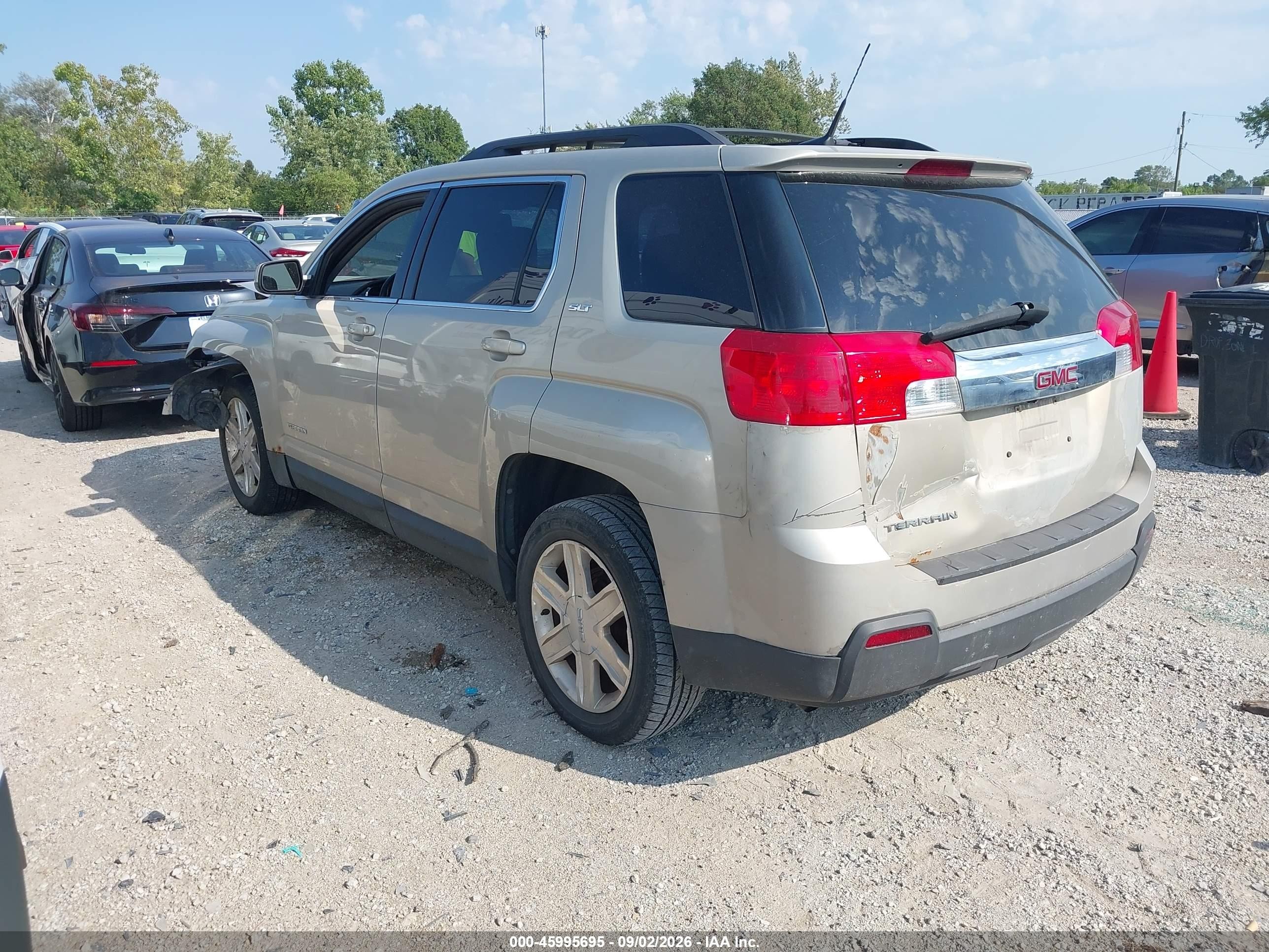 2011 Gmc Terrain Slt-1 Beige vin: 2CTALUEC2B6404308