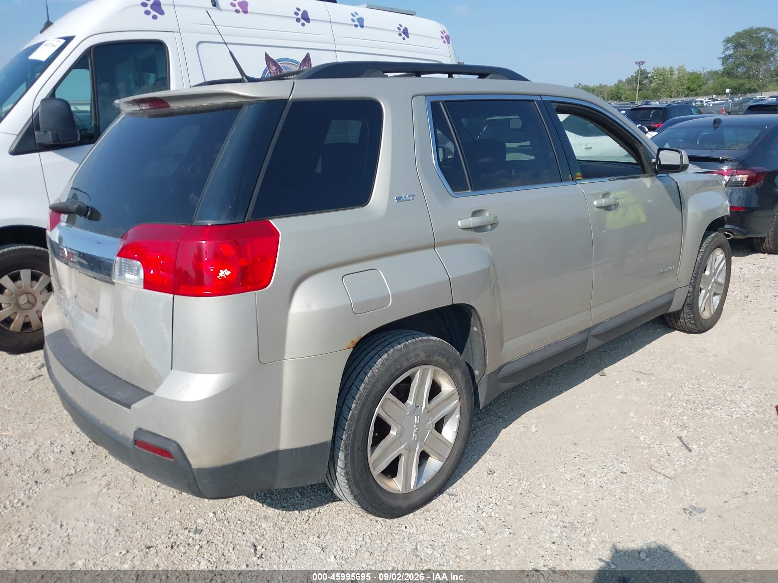 2011 Gmc Terrain Slt-1 Beige vin: 2CTALUEC2B6404308