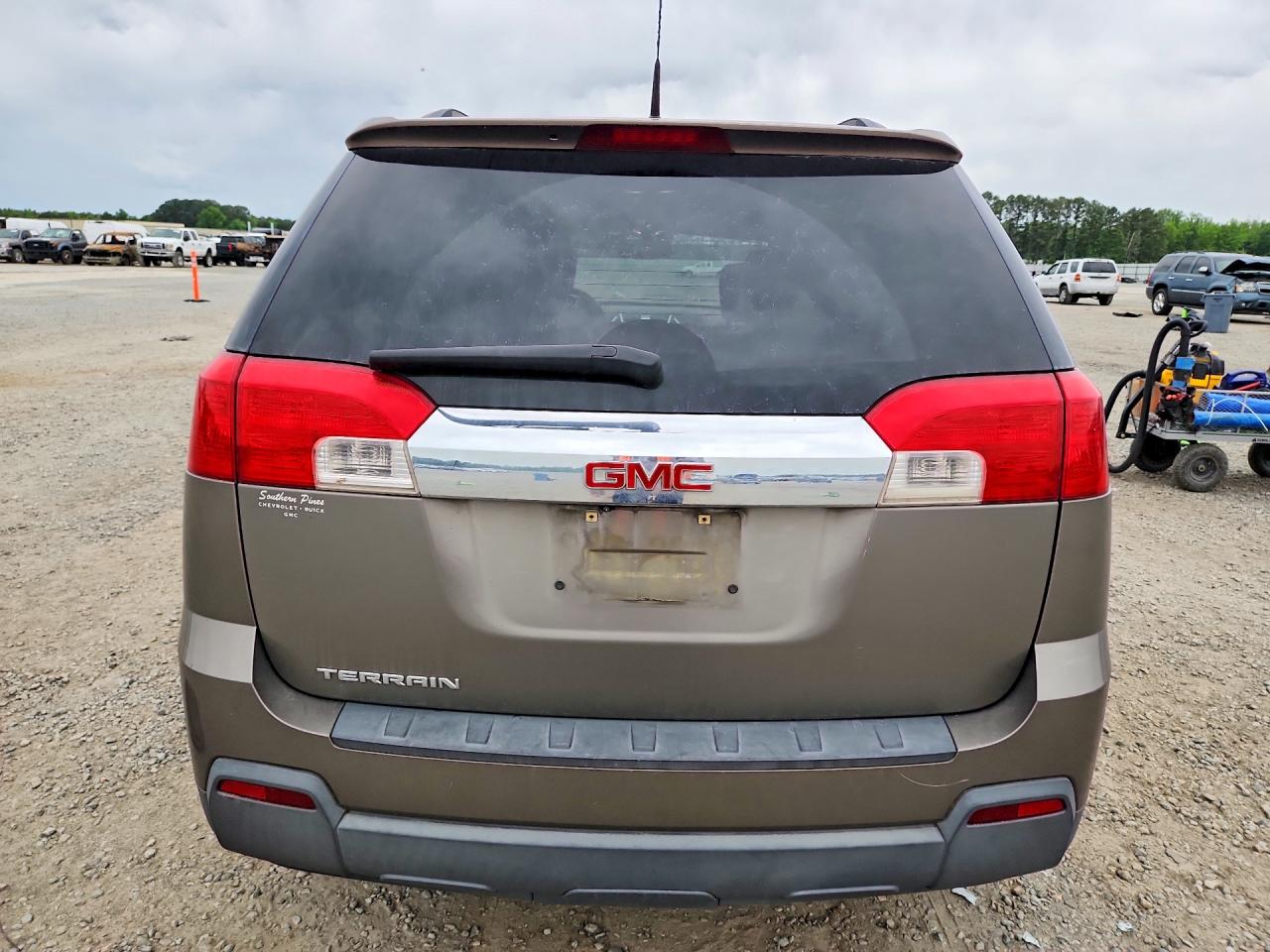 2011 Gmc Terrain Slt Brown vin: 2CTALUEC3B6444493