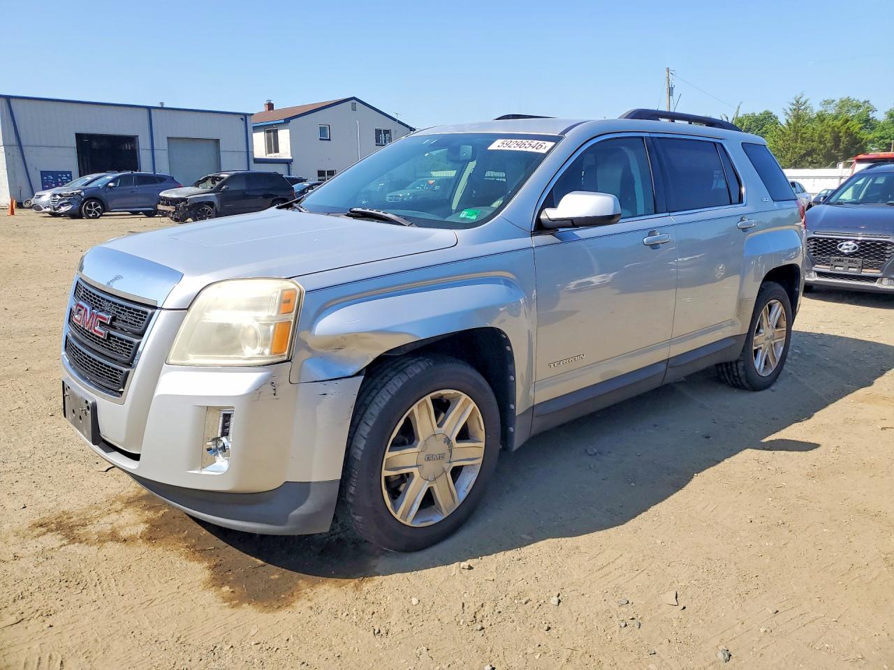 2011 Gmc Terrain Slt Silver vin: 2CTALUEC5B6448500