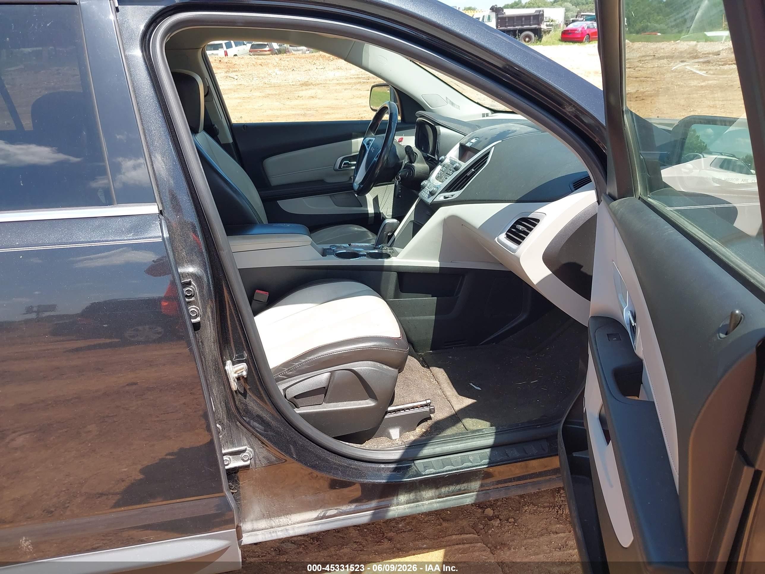 2011 Gmc Terrain Slt-1 Black vin: 2CTALUEC6B6324283