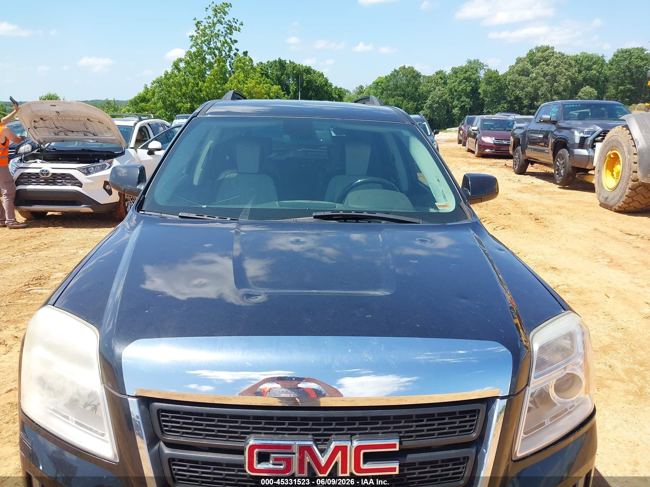 2011 Gmc Terrain Slt-1 Black vin: 2CTALUEC6B6324283