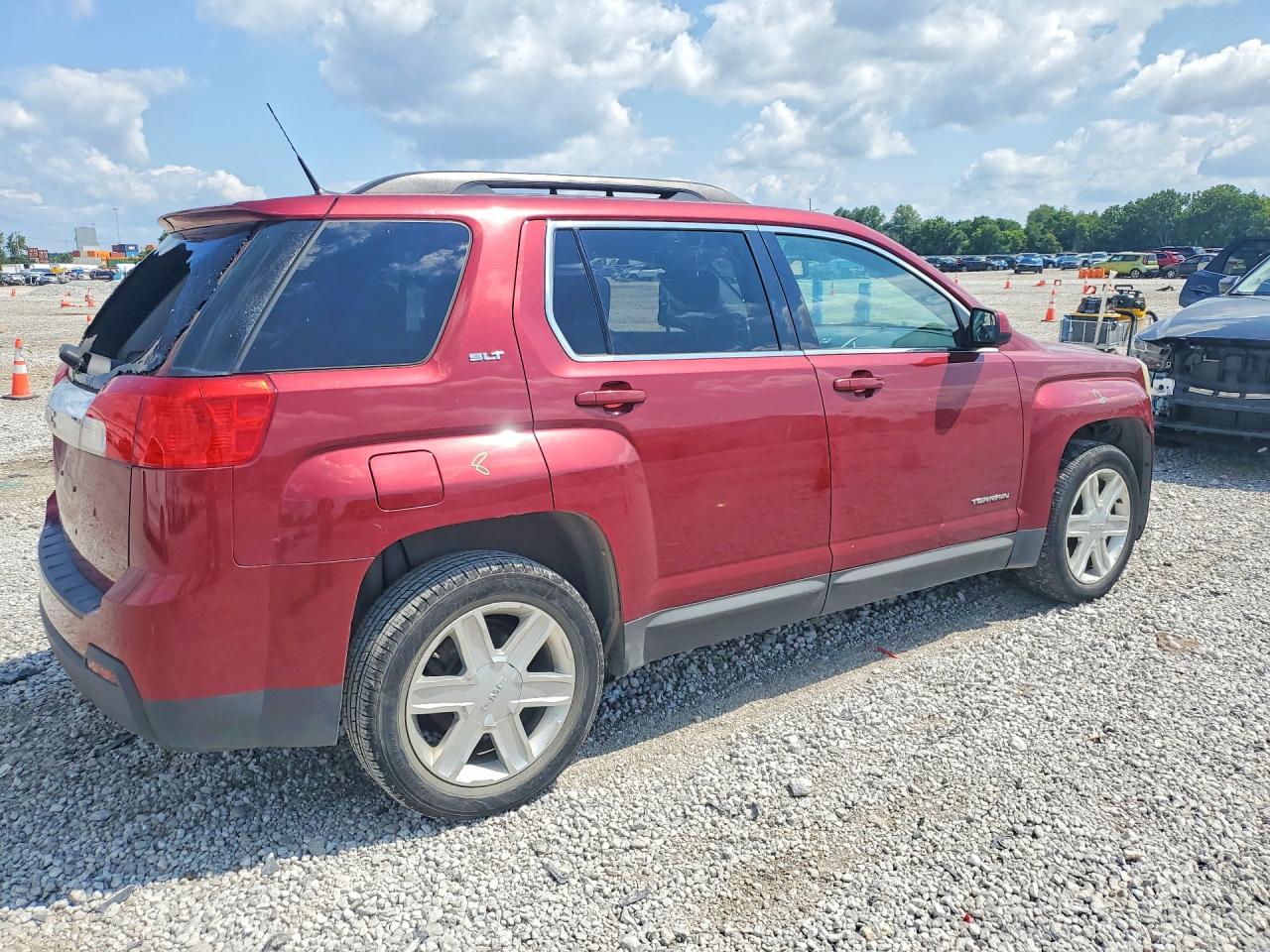 2011 Gmc Terrain Slt Burgundy vin: 2CTALUEC6B6378747