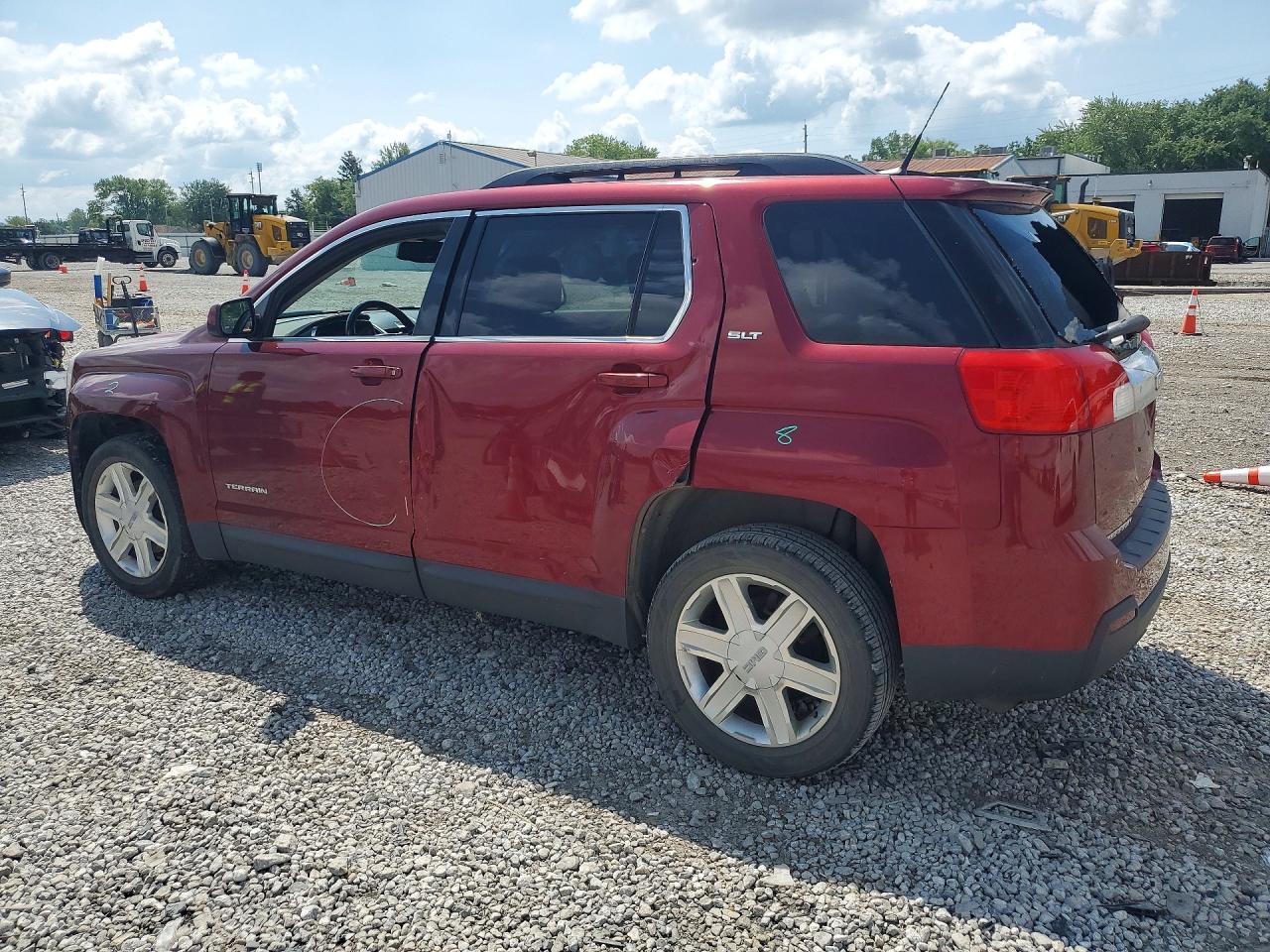 2011 Gmc Terrain Slt Burgundy vin: 2CTALUEC6B6378747