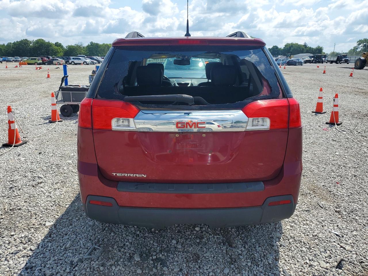 2011 Gmc Terrain Slt Burgundy vin: 2CTALUEC6B6378747