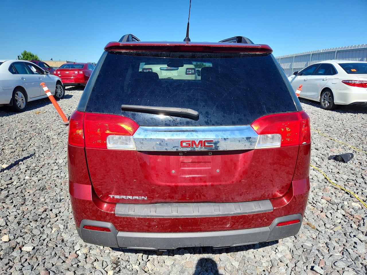 2011 Gmc Terrain Slt Red vin: 2CTALUEC8B6217588