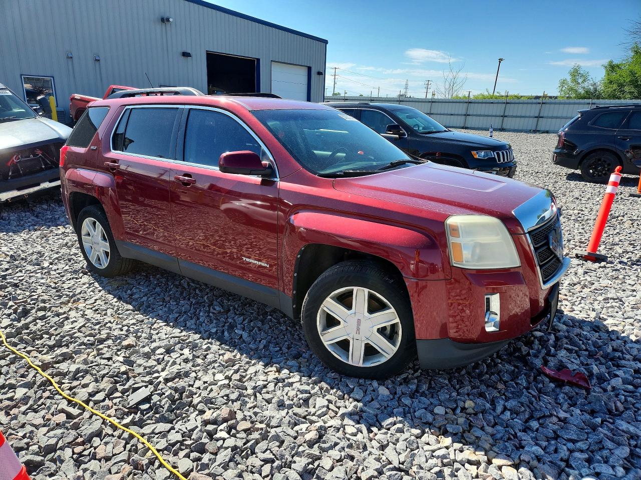 2011 Gmc Terrain Slt Red vin: 2CTALUEC8B6217588