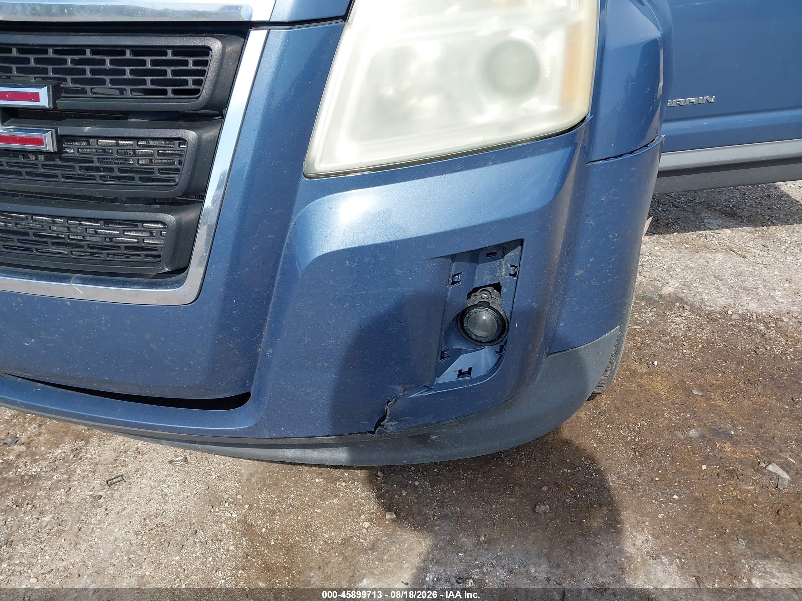 2011 Gmc Terrain Slt-1 Blue vin: 2CTALUEC8B6385635