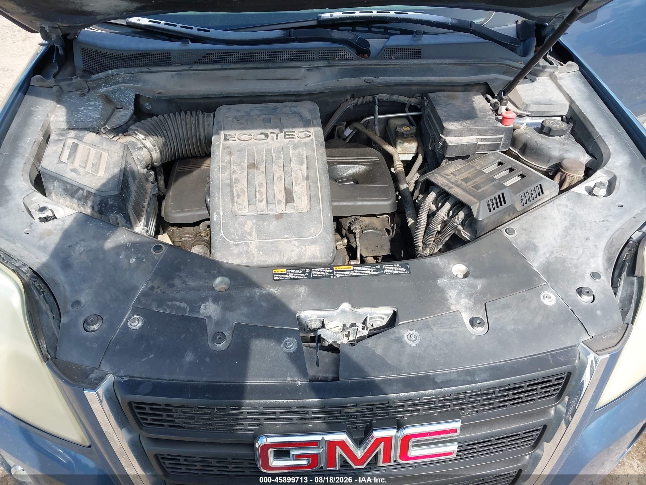 2011 Gmc Terrain Slt-1 Blue vin: 2CTALUEC8B6385635