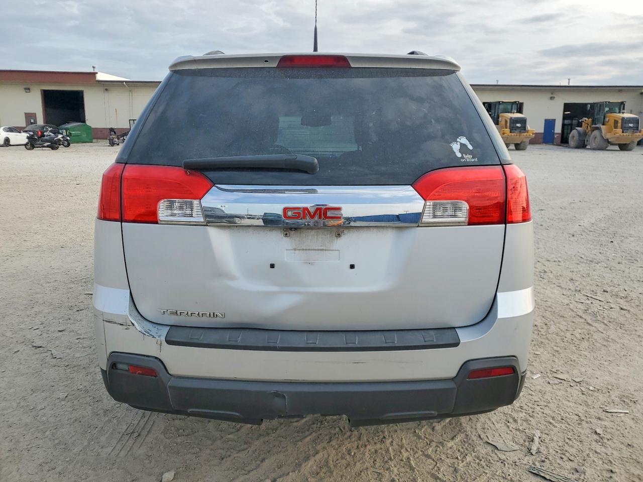 2011 Gmc Terrain Slt Silver vin: 2CTALUEC8B6418360