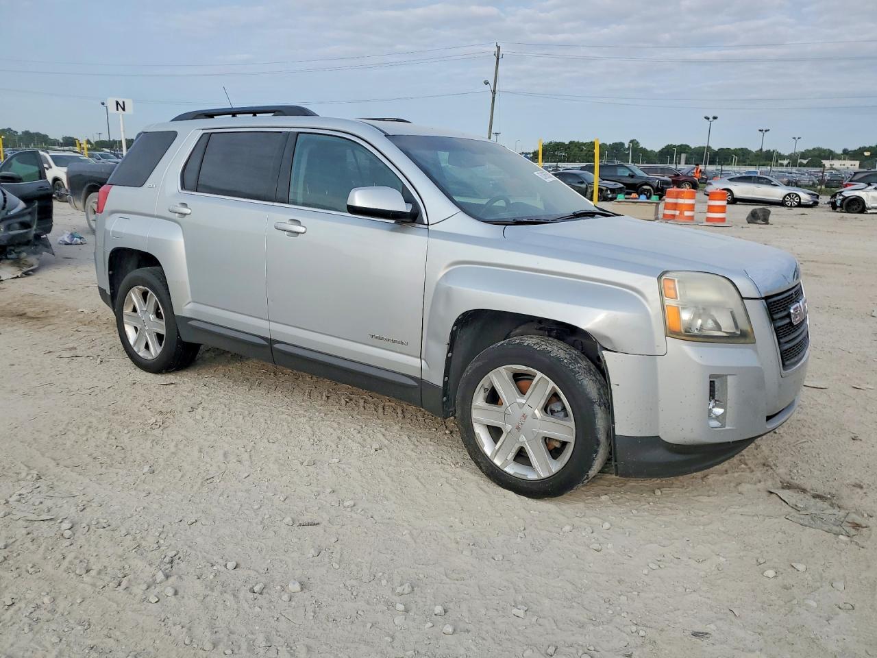 2011 Gmc Terrain Slt Silver vin: 2CTALUEC8B6418360