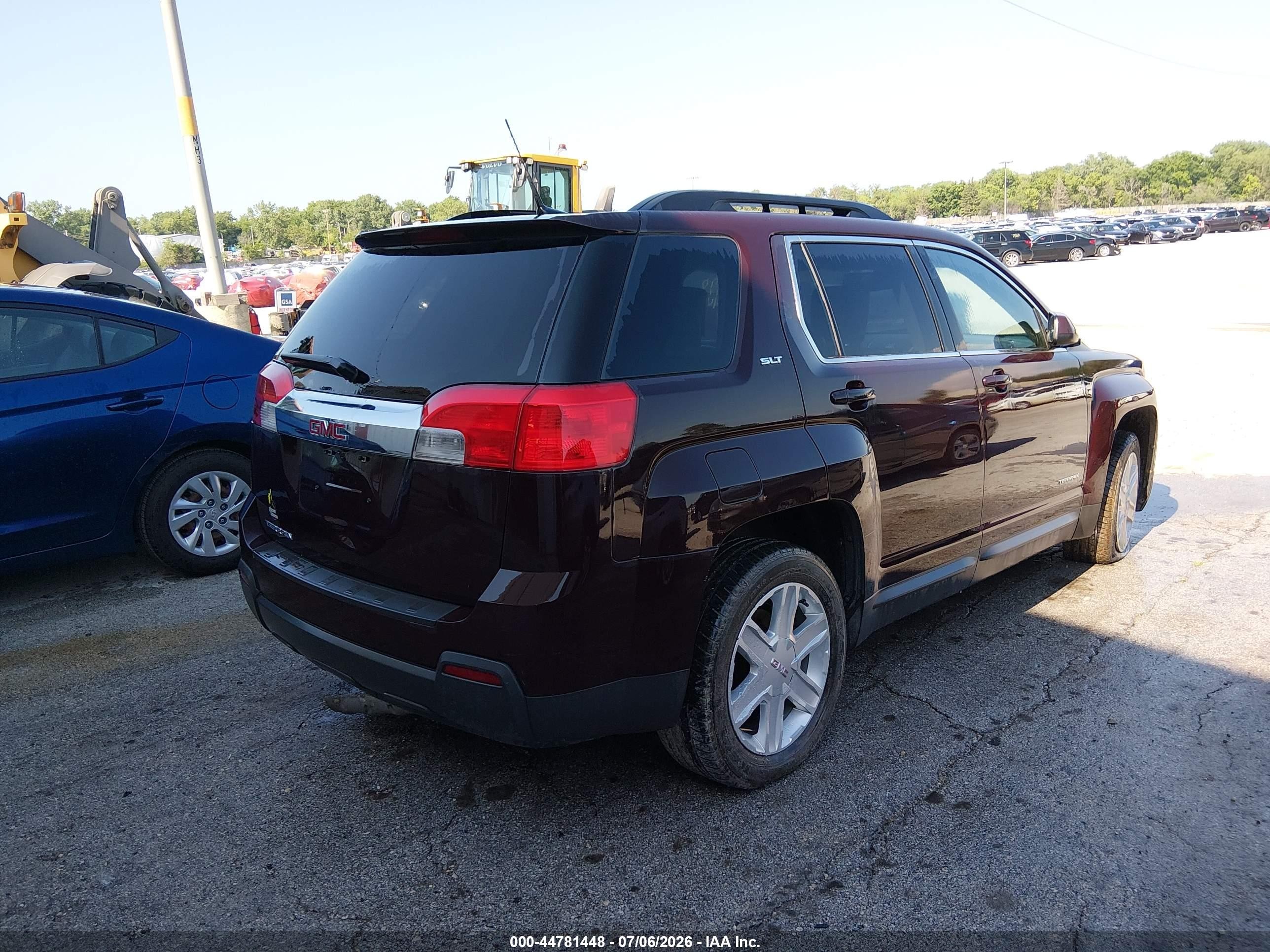 2011 Gmc Terrain Slt-1 Burgundy vin: 2CTALUEC8B6475643