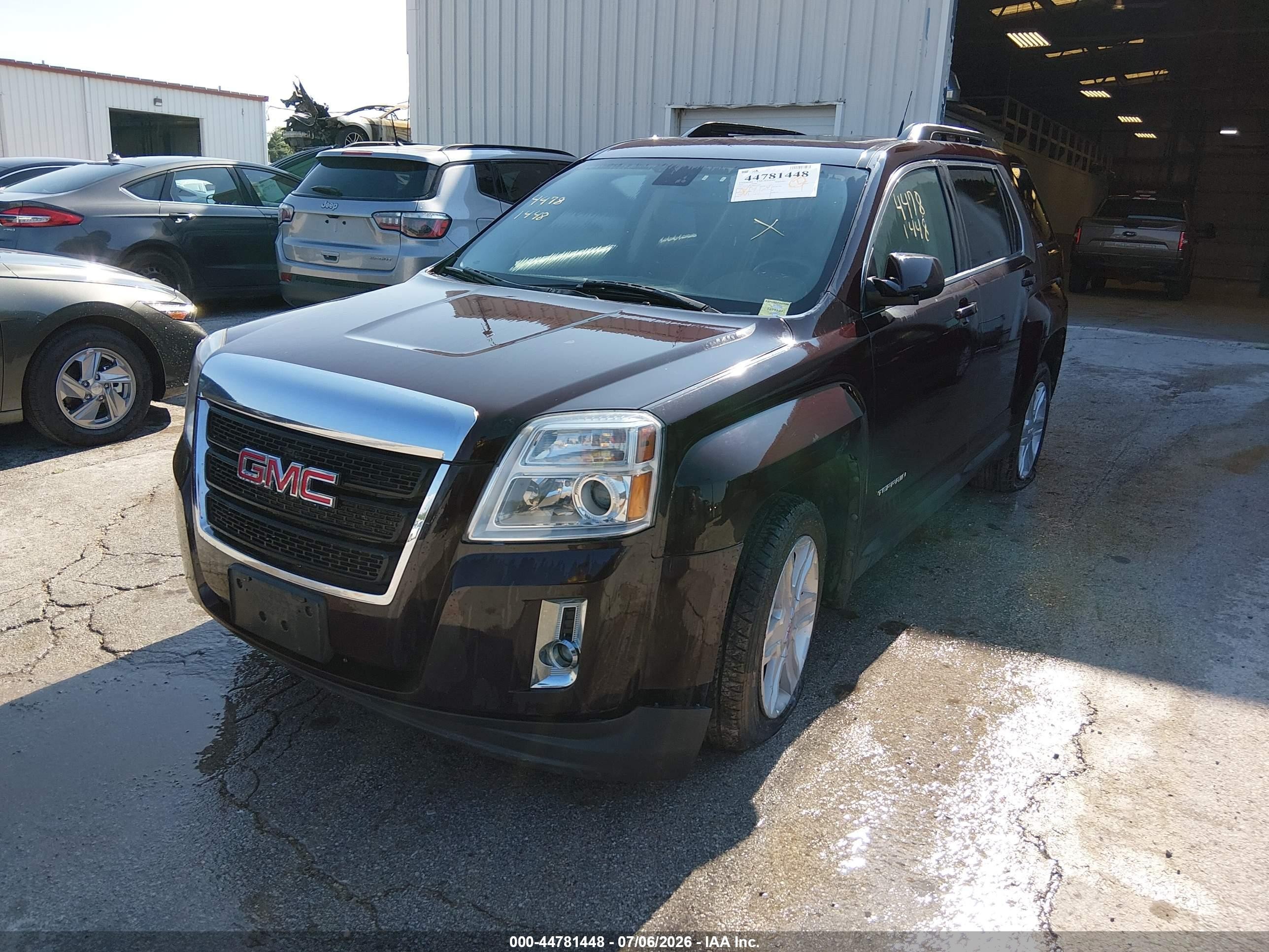 2011 Gmc Terrain Slt-1 Burgundy vin: 2CTALUEC8B6475643