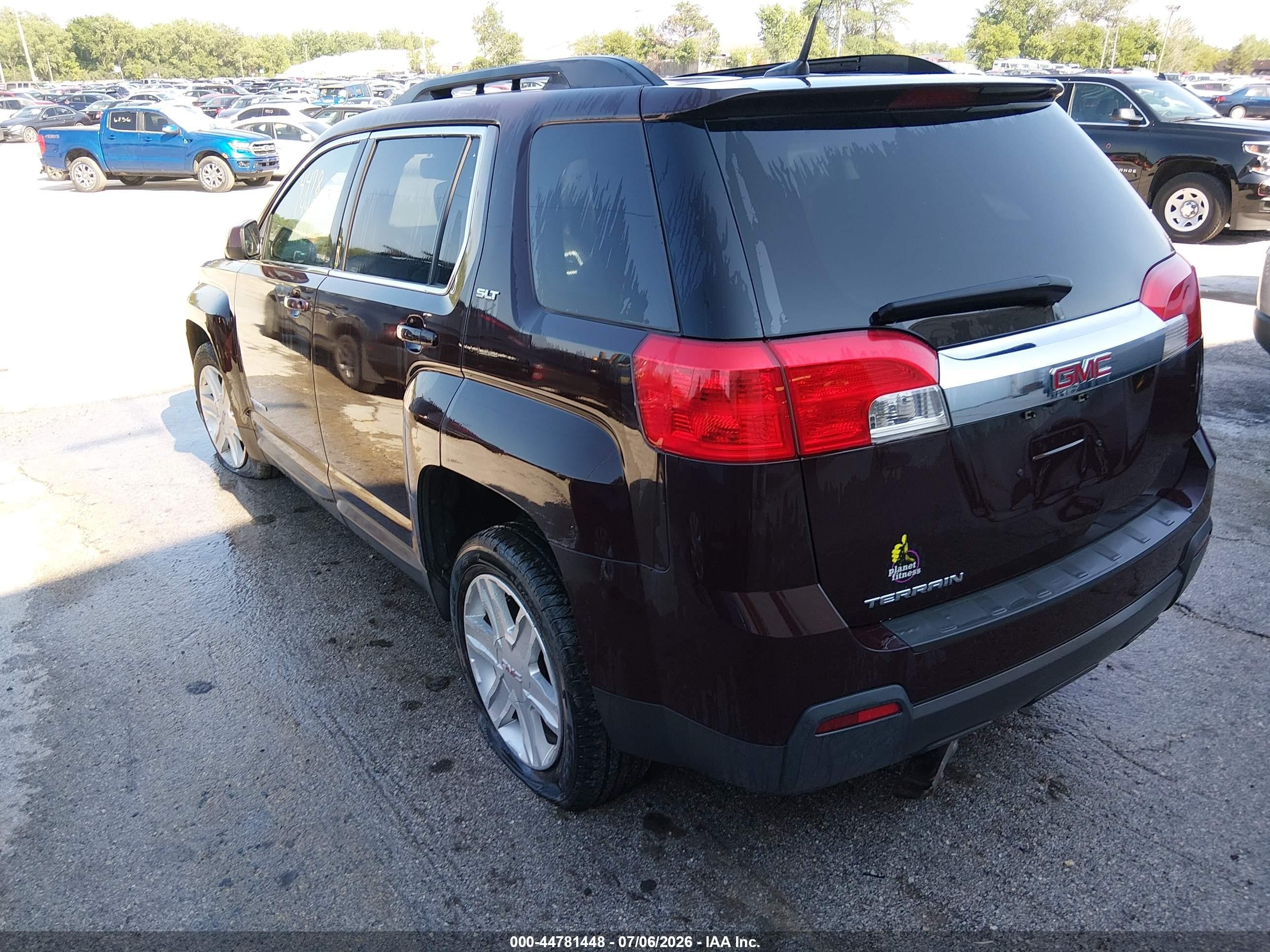 2011 Gmc Terrain Slt-1 Burgundy vin: 2CTALUEC8B6475643