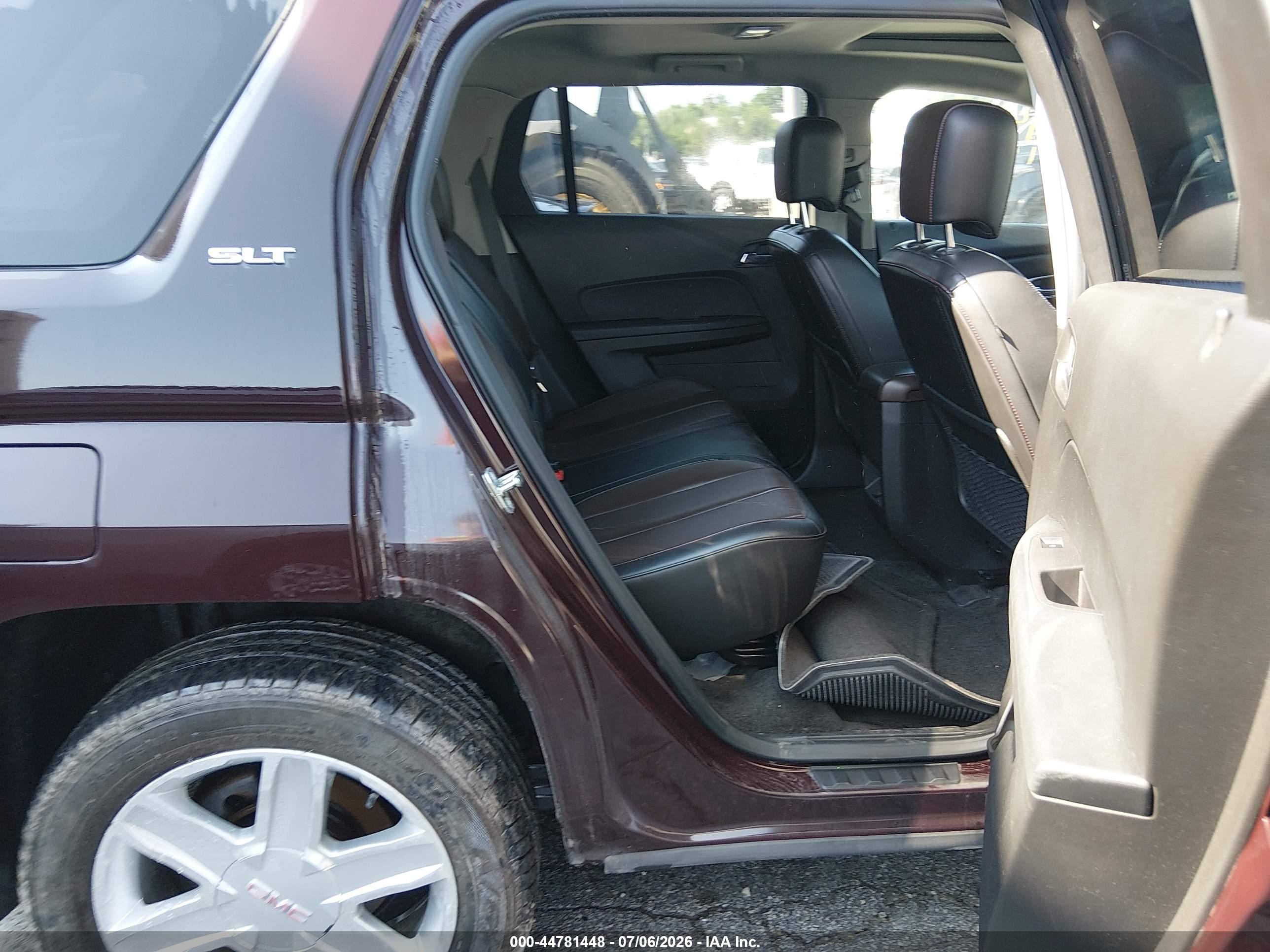 2011 Gmc Terrain Slt-1 Burgundy vin: 2CTALUEC8B6475643