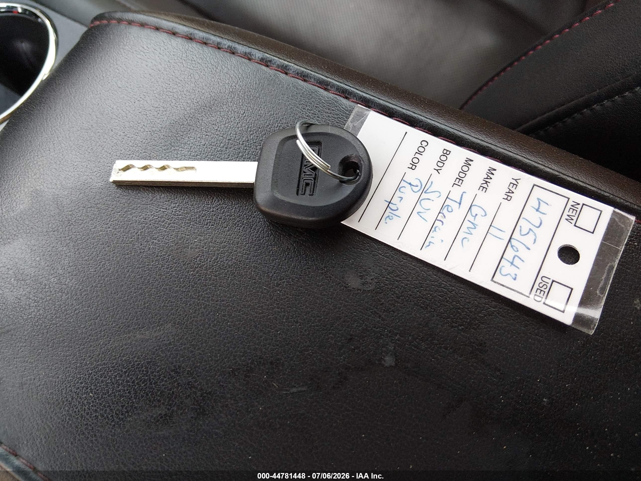 2011 Gmc Terrain Slt-1 Burgundy vin: 2CTALUEC8B6475643