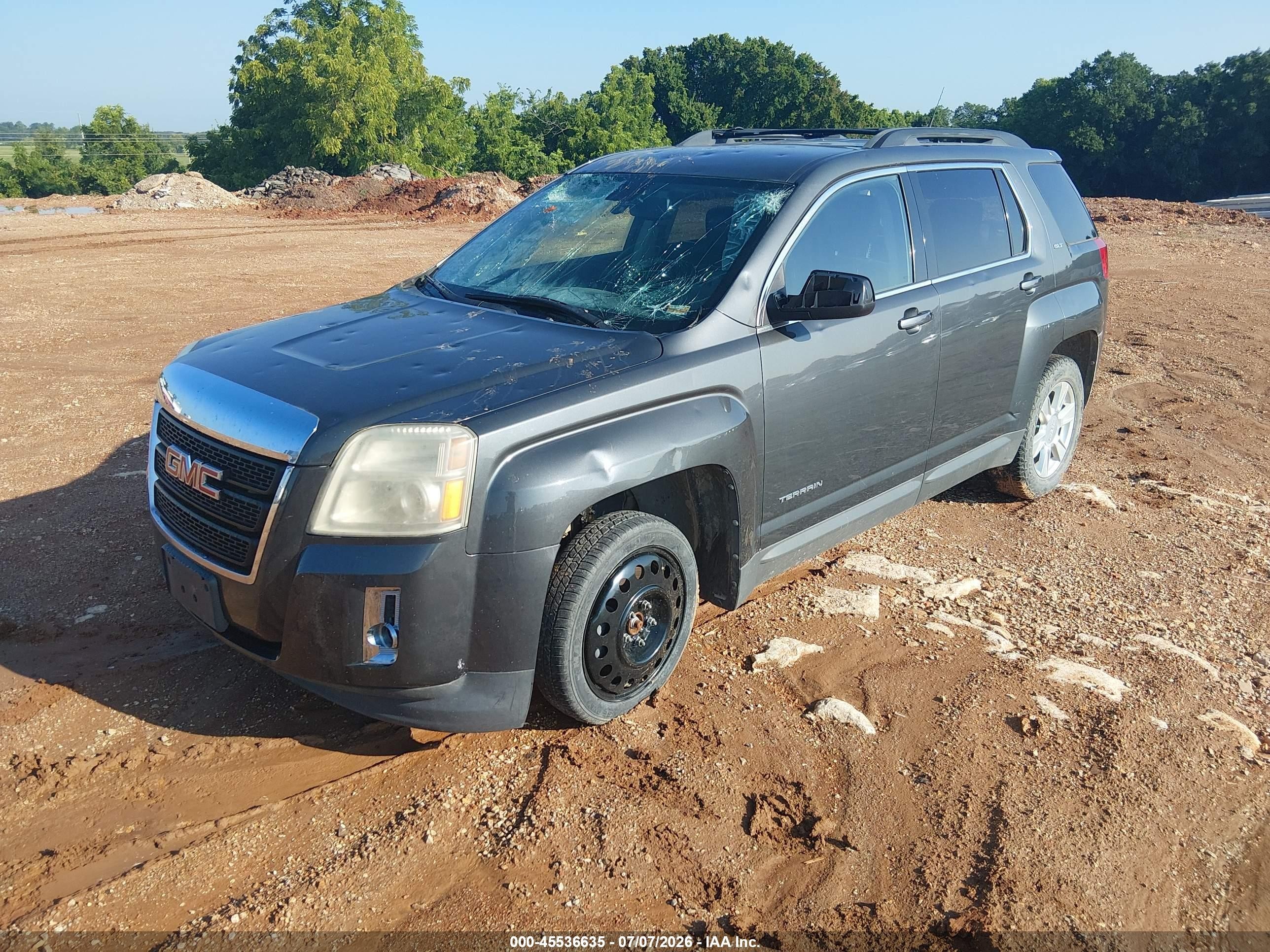 2011 Gmc Terrain Slt-1 Light Blue vin: 2CTALUECXB6217964