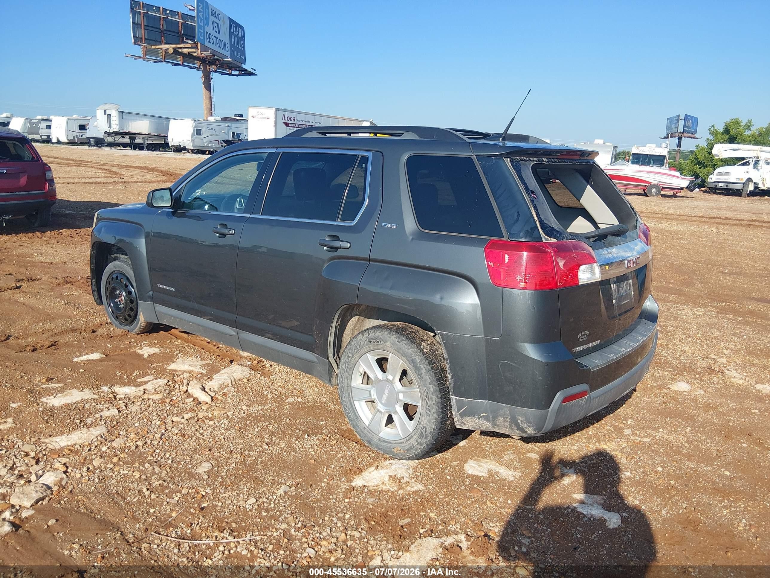 2011 Gmc Terrain Slt-1 Light Blue vin: 2CTALUECXB6217964