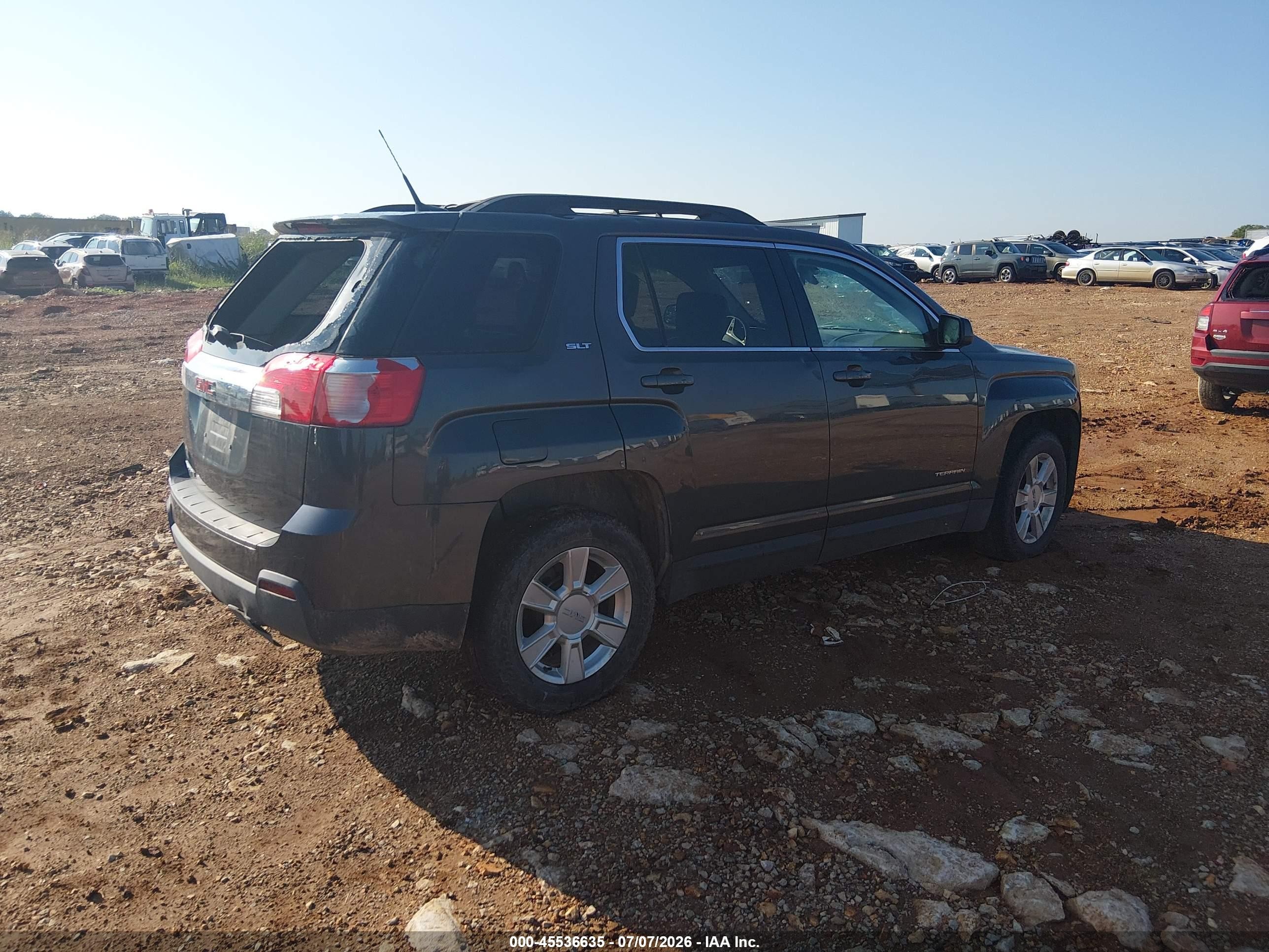 2011 Gmc Terrain Slt-1 Light Blue vin: 2CTALUECXB6217964