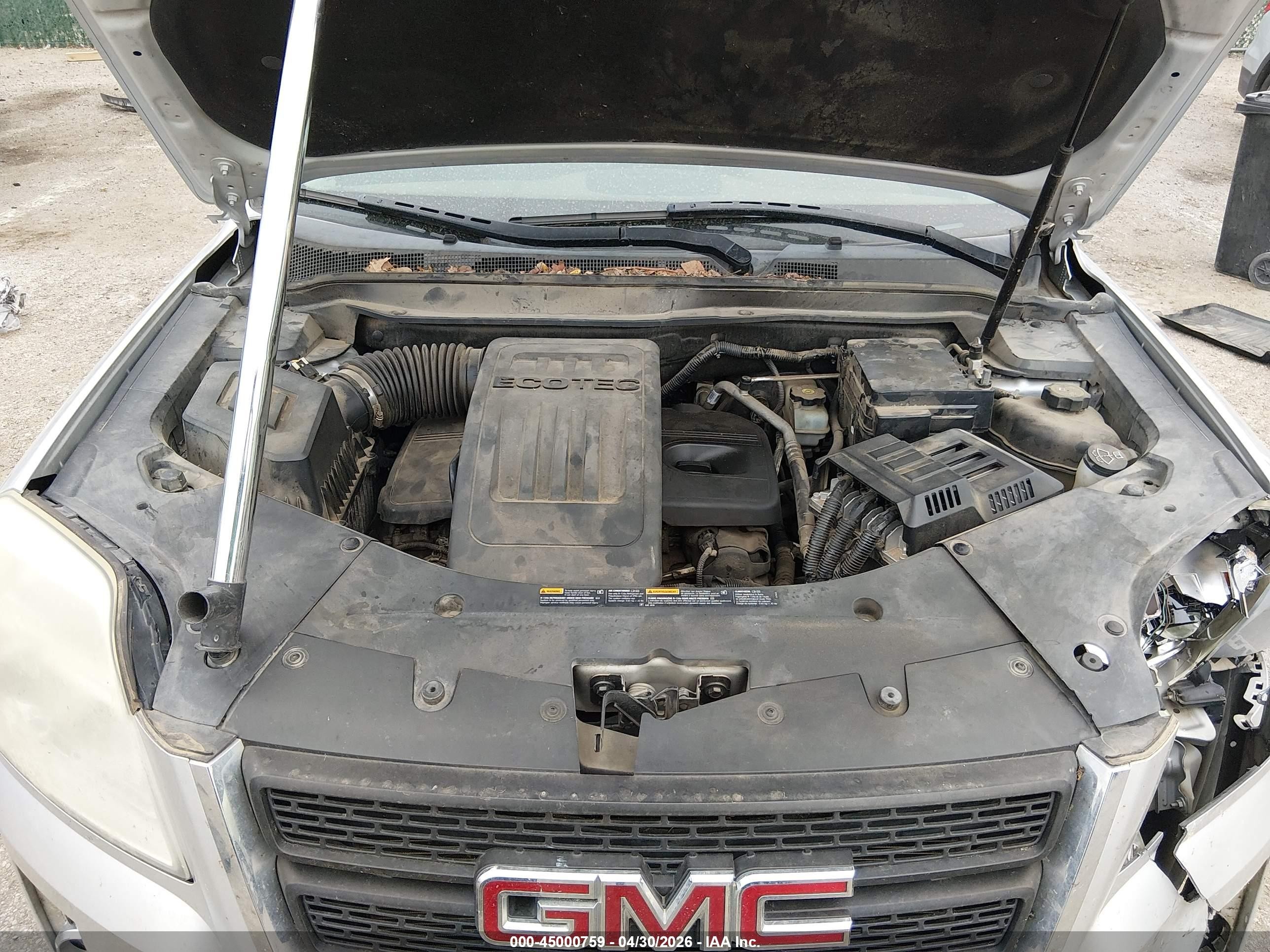 2011 Gmc Terrain Slt-1 Silver vin: 2CTALUECXB6338946