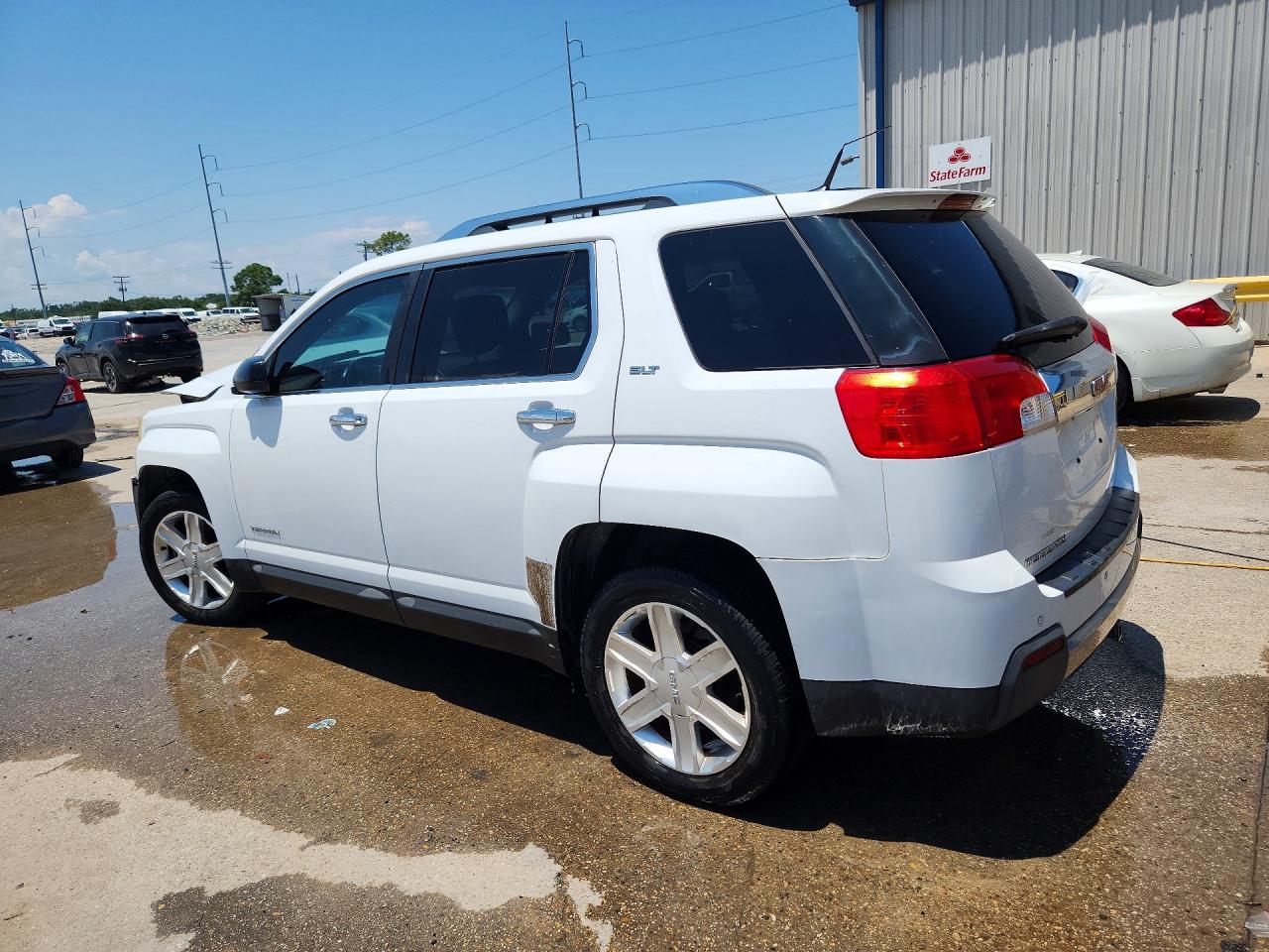 2011 Gmc Terrain Slt White vin: 2CTALWEC0B6203681