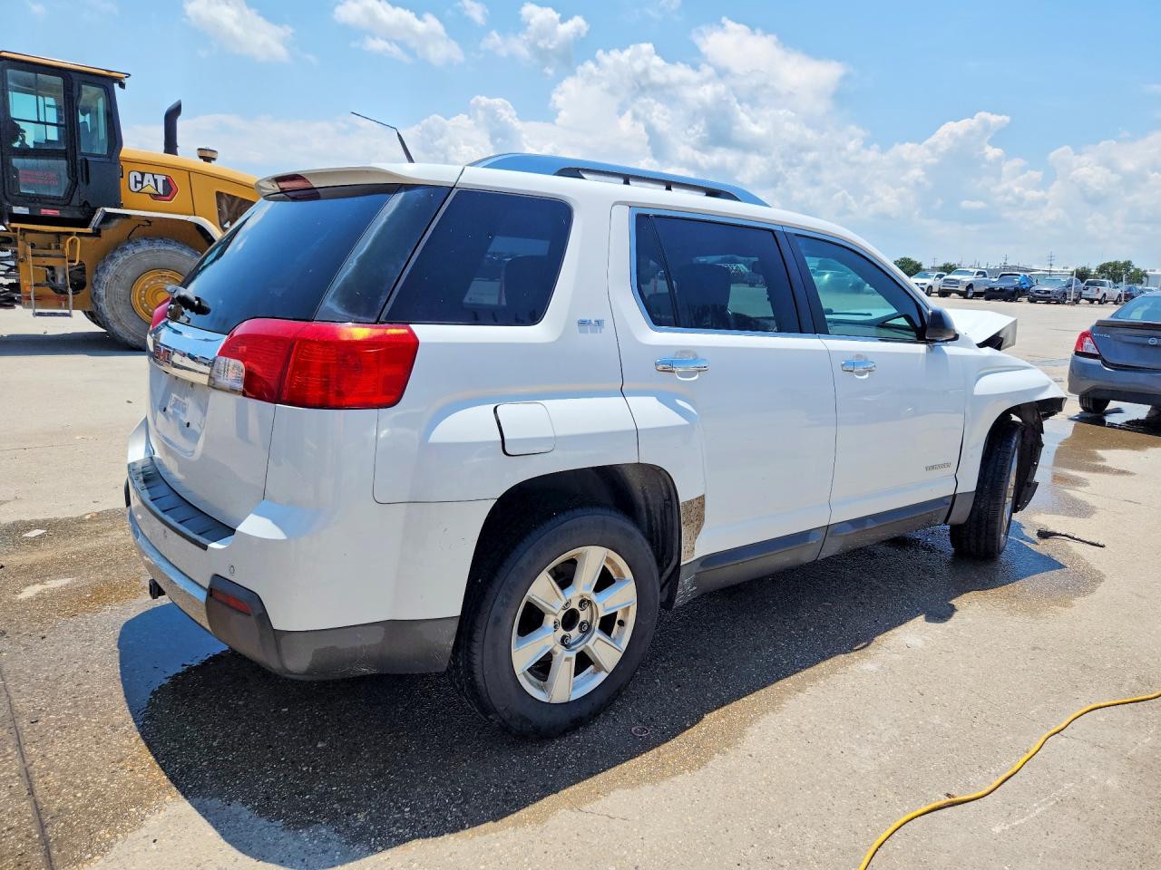2011 Gmc Terrain Slt White vin: 2CTALWEC0B6203681