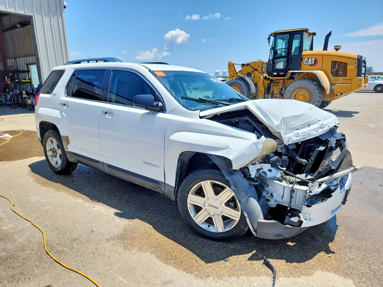 2011 Gmc Terrain Slt White vin: 2CTALWEC0B6203681