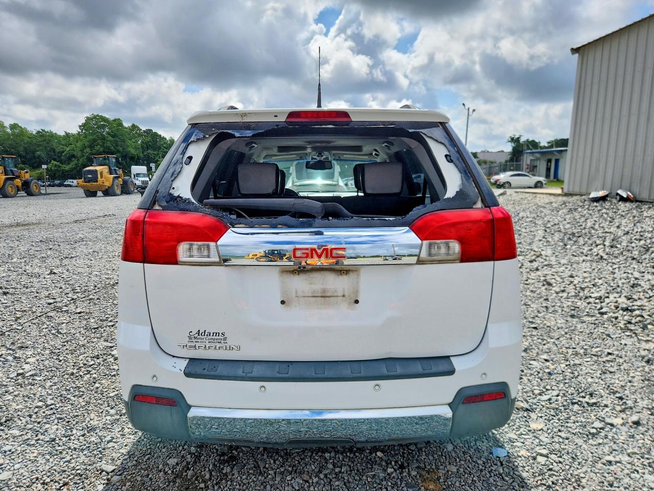 2011 Gmc Terrain Slt White vin: 2CTALWEC0B6451431