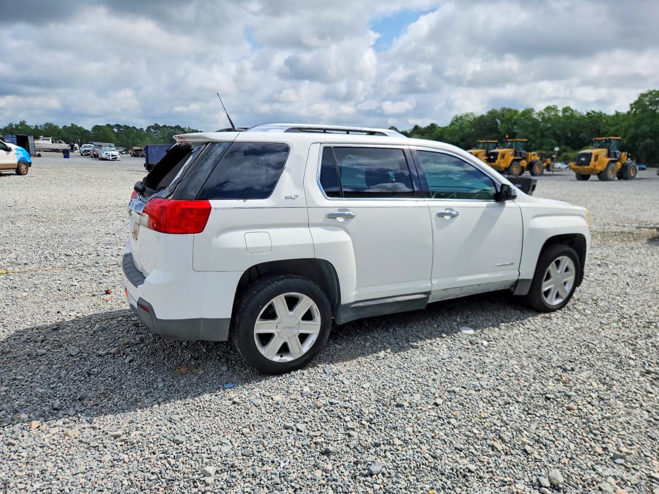2011 Gmc Terrain Slt White vin: 2CTALWEC0B6451431