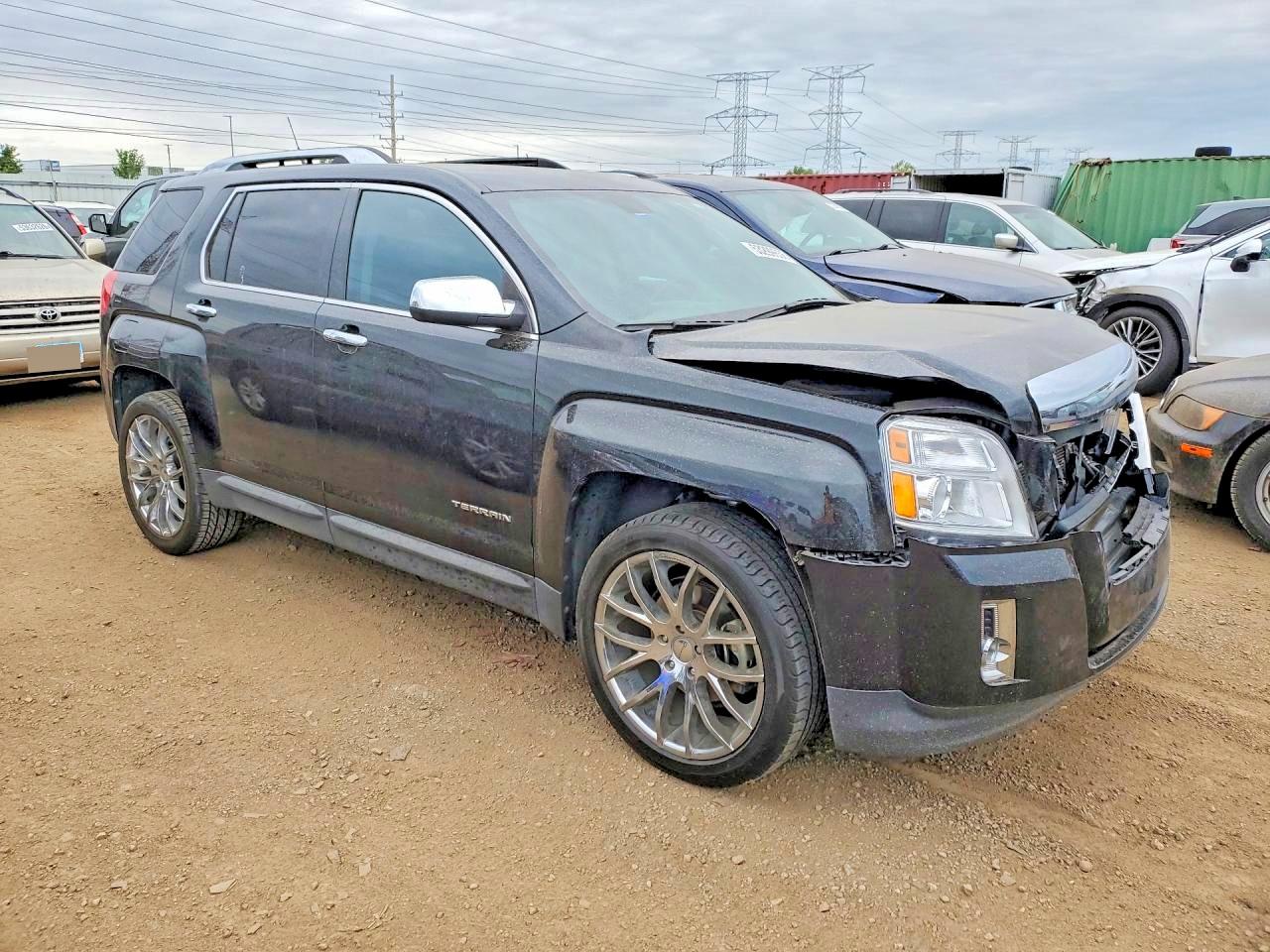 2011 Gmc Terrain Slt Black vin: 2CTALWEC2B6233832