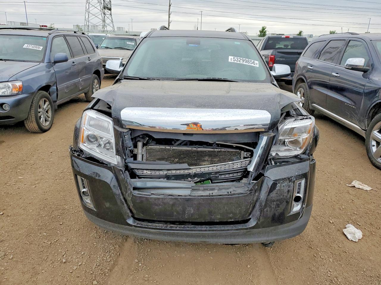 2011 Gmc Terrain Slt Black vin: 2CTALWEC2B6233832