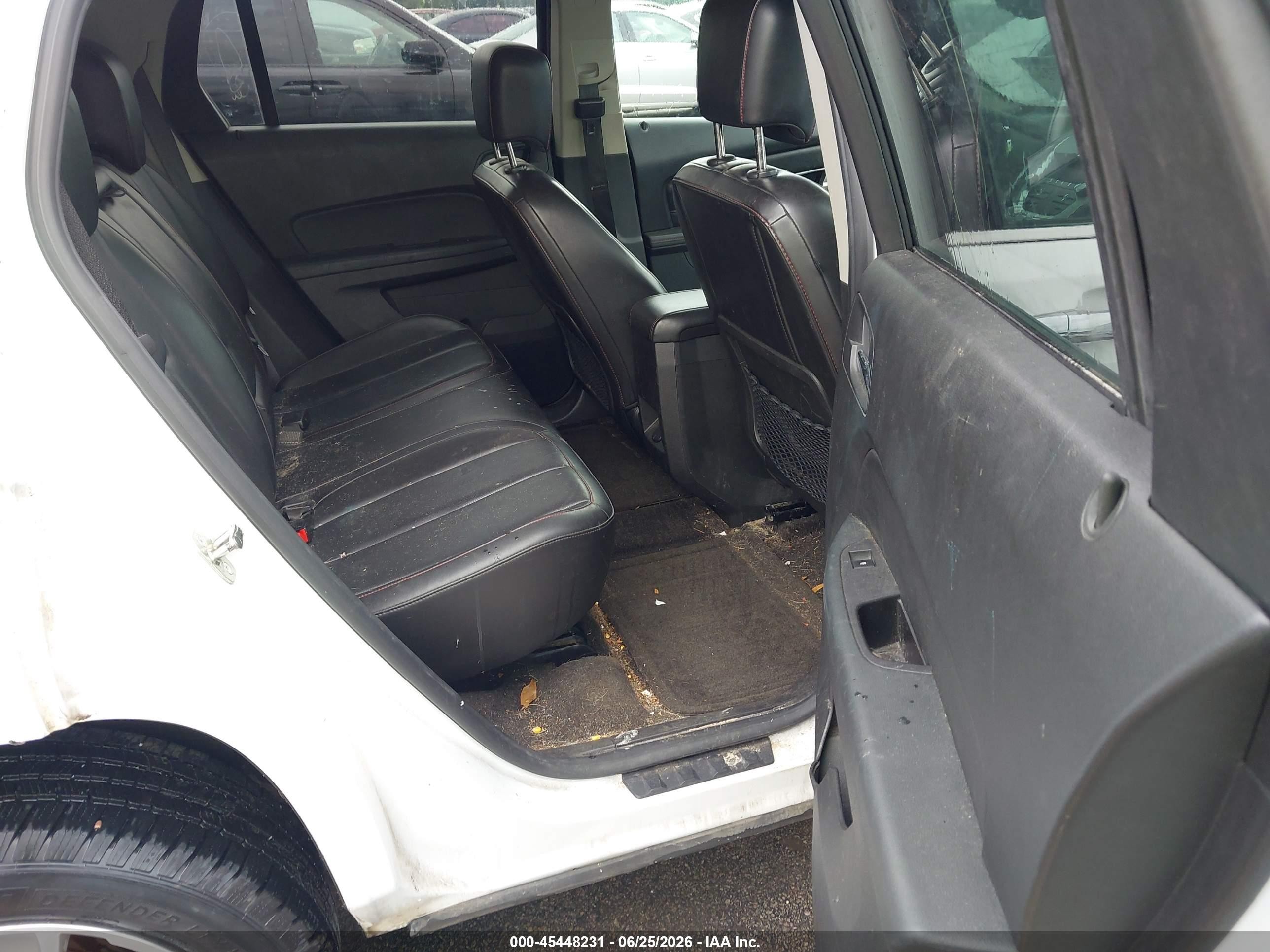 2011 Gmc Terrain Slt-2 White vin: 2CTALWEC3B6458583