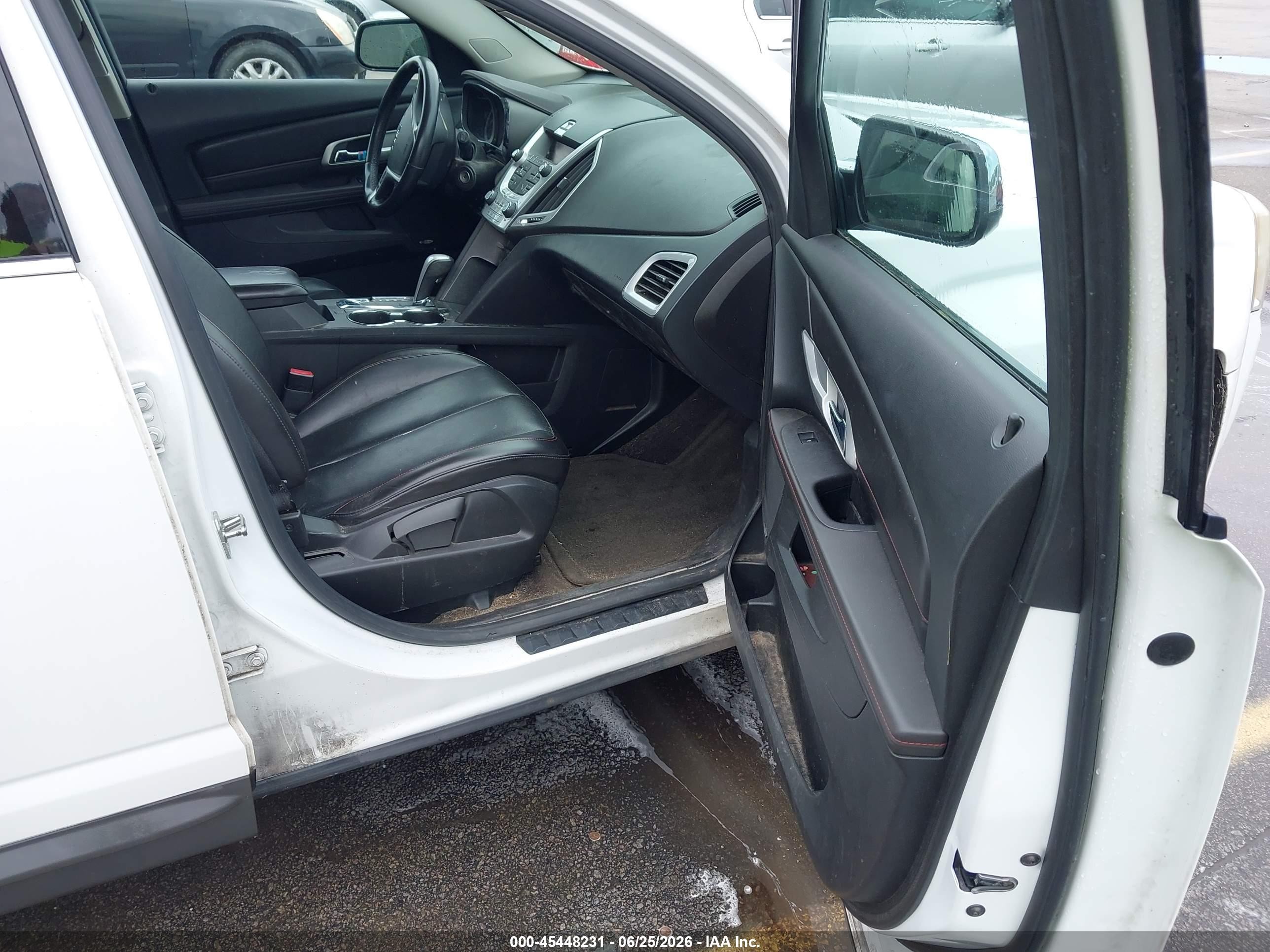 2011 Gmc Terrain Slt-2 White vin: 2CTALWEC3B6458583